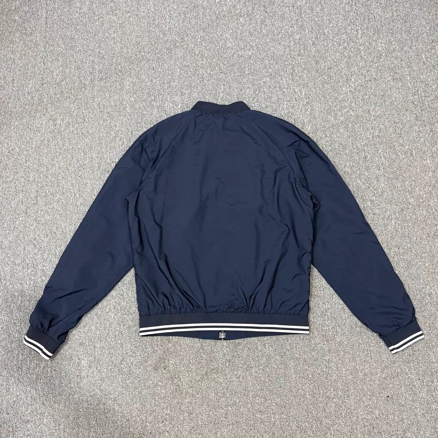 Prada Prada Navy Blue Triangle Logo Jacket Size 50 Size US M / EU 48-50 / 2 - 2 Thumbnail