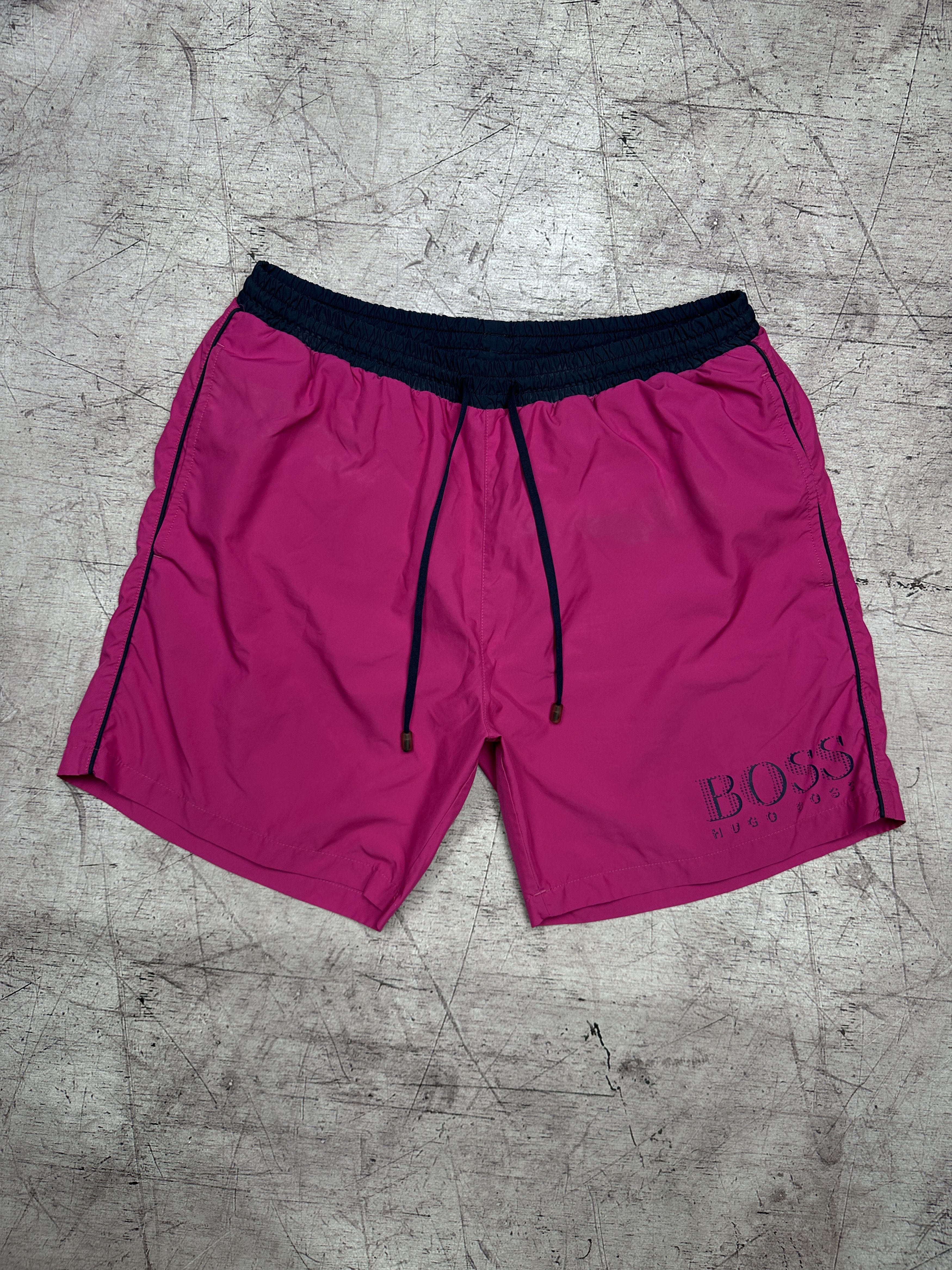 Hugo Boss Hugo Boss Mens Nylon Swimming Shorts Size US 32 / EU 48 - 1 Thumbnail
