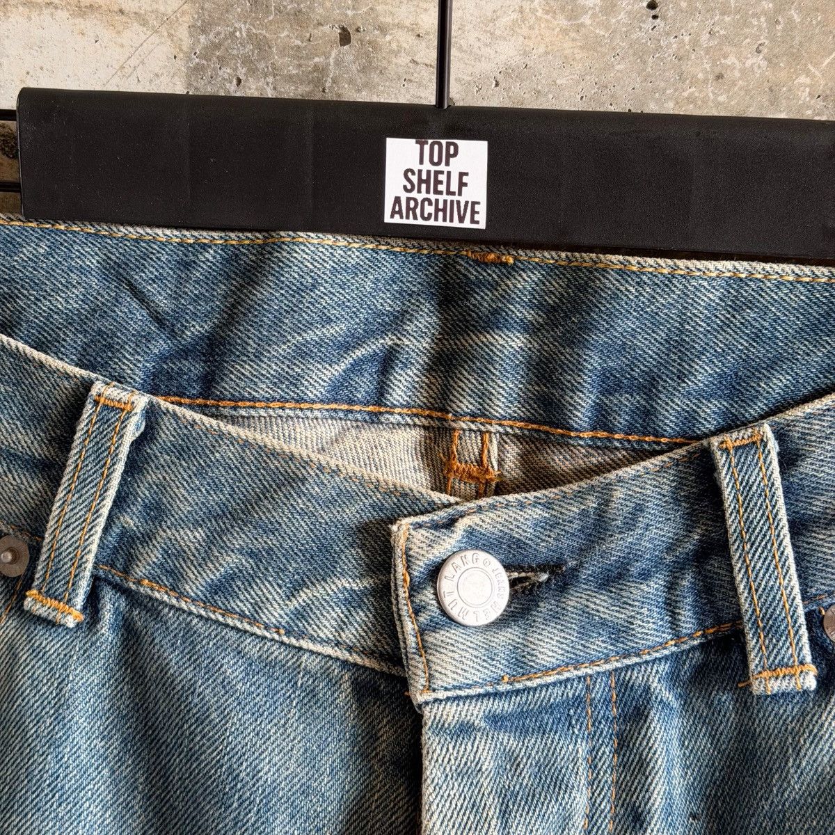 Helmut Lang Helmut Lang Distressed 1998 Painter Denim Size US 31 - 6 Thumbnail