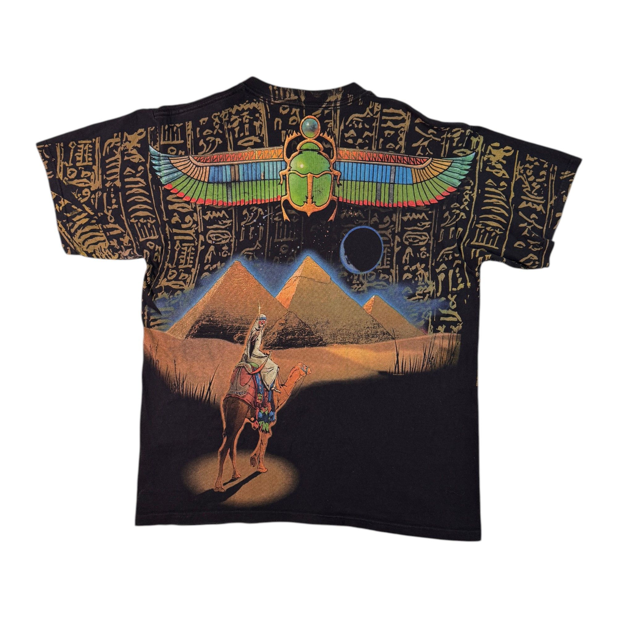 Liquid Blue Vintage 2005 Liquid Blue Pharaoh Skull All-Over Print Size US L / EU 52-54 / 3 - 2 Thumbnail