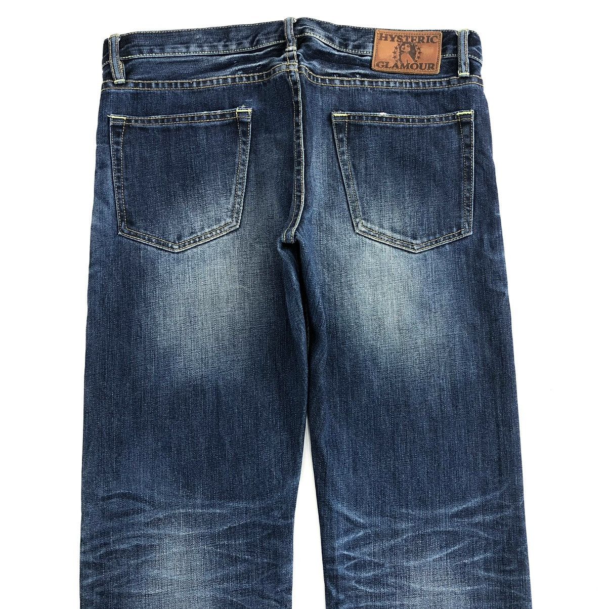 Hysteric Glamour × Japanese Brand × Yohji Yamamoto Vtg Hysteric Glamour “Blondie Is A Group!” Faded Denim Pants Size US 32 / EU 48 - 13 Thumbnail