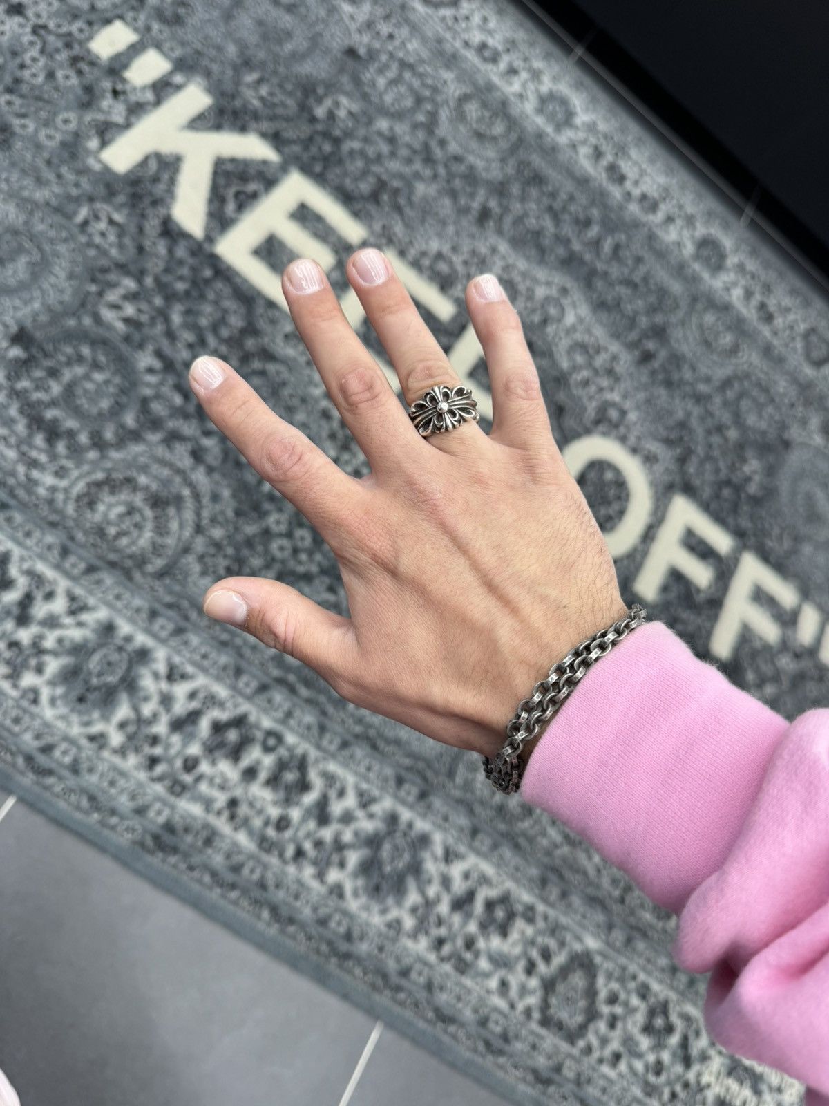 Chrome Hearts Chrome hearts floral ring Size ONE SIZE - 1 Thumbnail