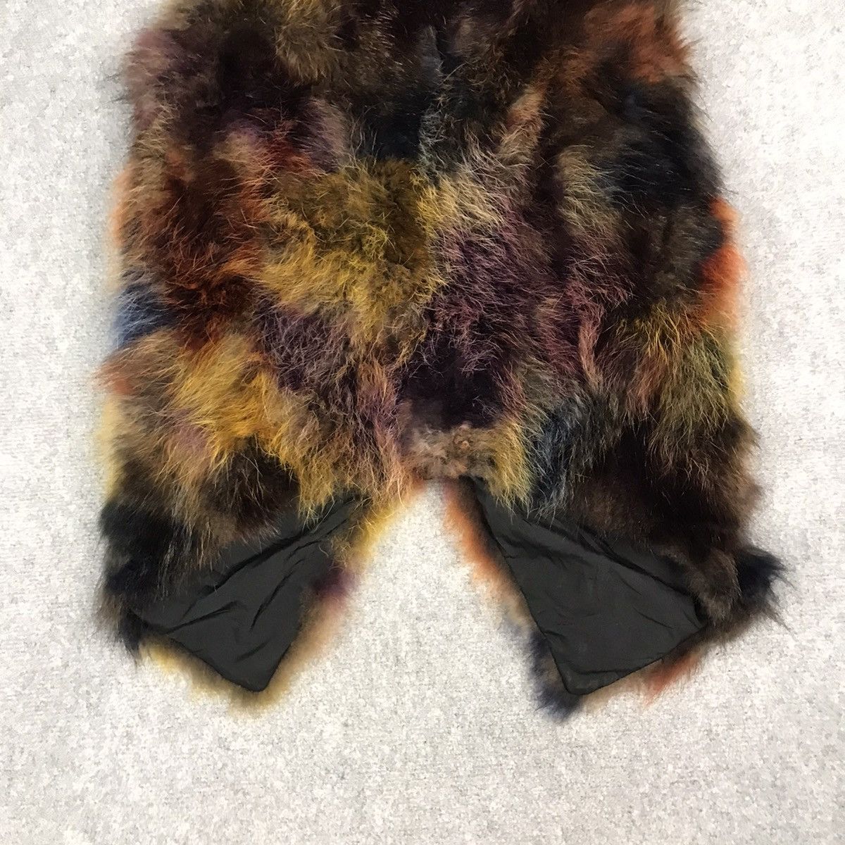 Japanese Brand FUR DESIGN MULTICOLOUR VEST Size US S / EU 44-46 / 1 - 7 Thumbnail