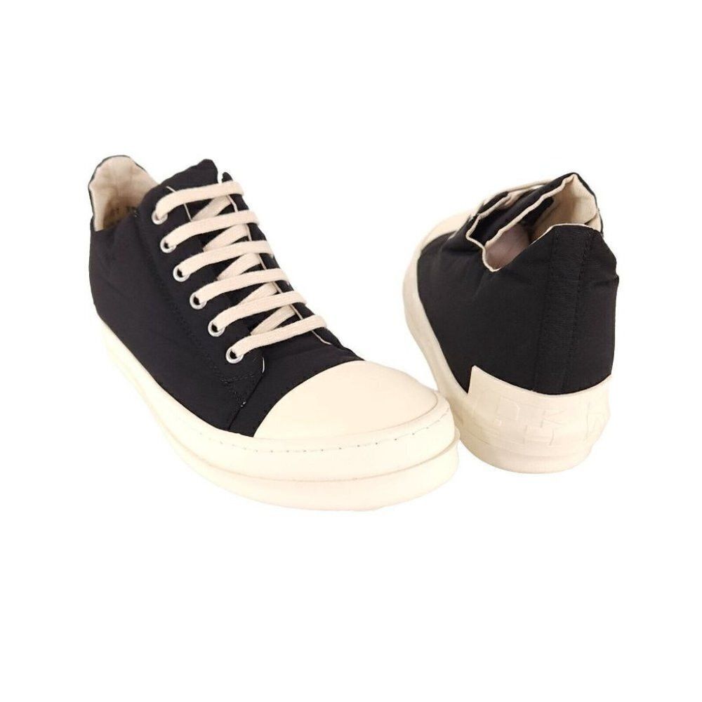 Rick Owens Drkshdw Rick Owens DRKSHDW License Plate Strobe Low Sneaks 40.5 10.5 Size US 10.5 / IT 40.5 - 1 Thumbnail