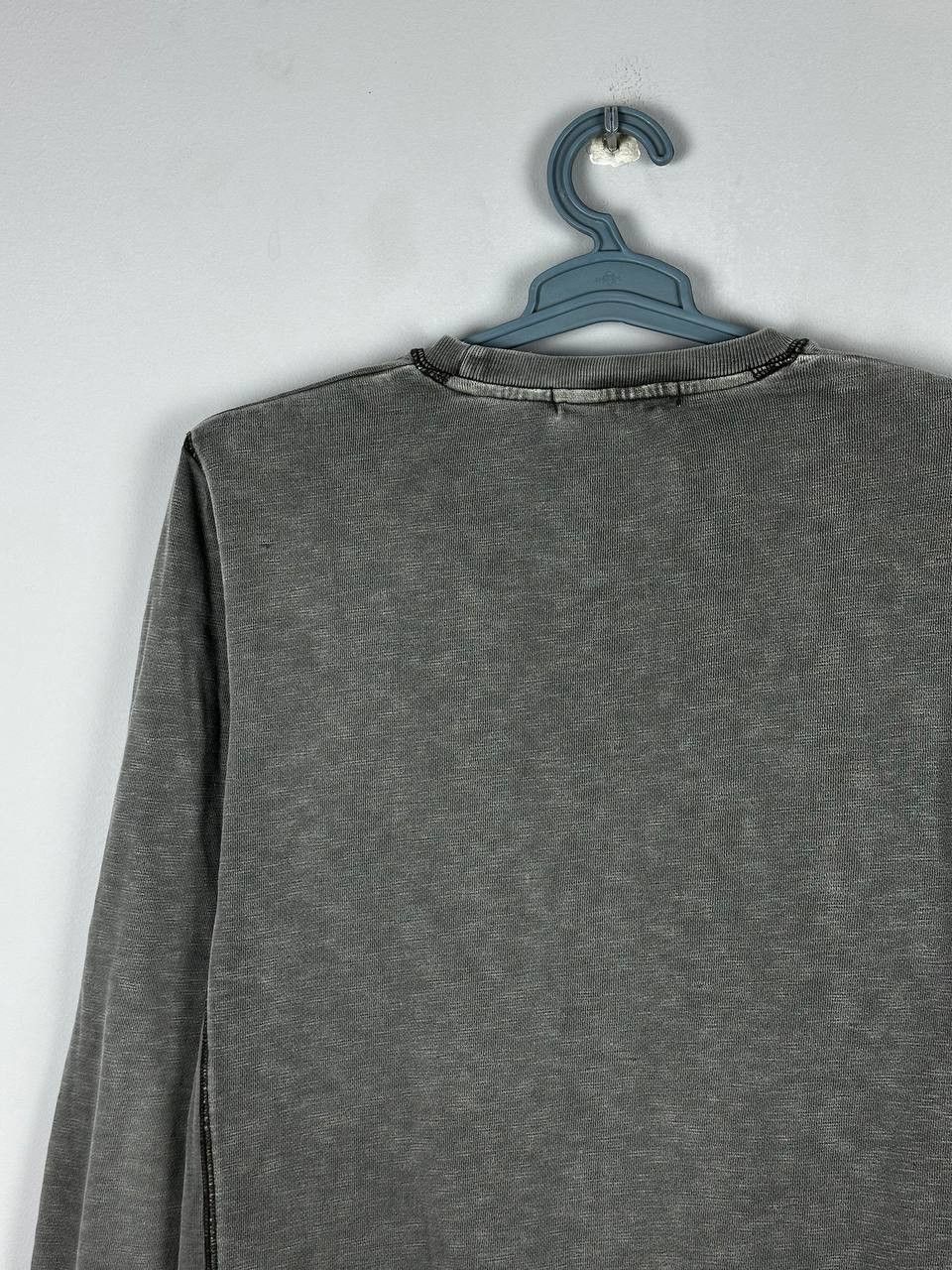 Nigel Cabourn Nigel Cabourn Utility Stone Wash Grey Army Sweatshirt Size US S / EU 44-46 / 1 - 14 Thumbnail