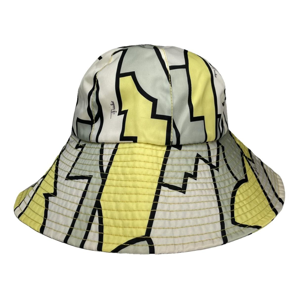 Emilio Pucci Multicolour Cotton Hat Size ONE SIZE - 1 Thumbnail