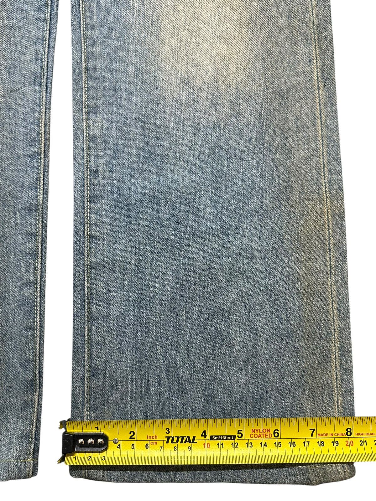 Uniqlo Vintage Japanese Uniqlo Blue Mud Wash Faded Style Loose Fit Size US 31 - 16 Thumbnail