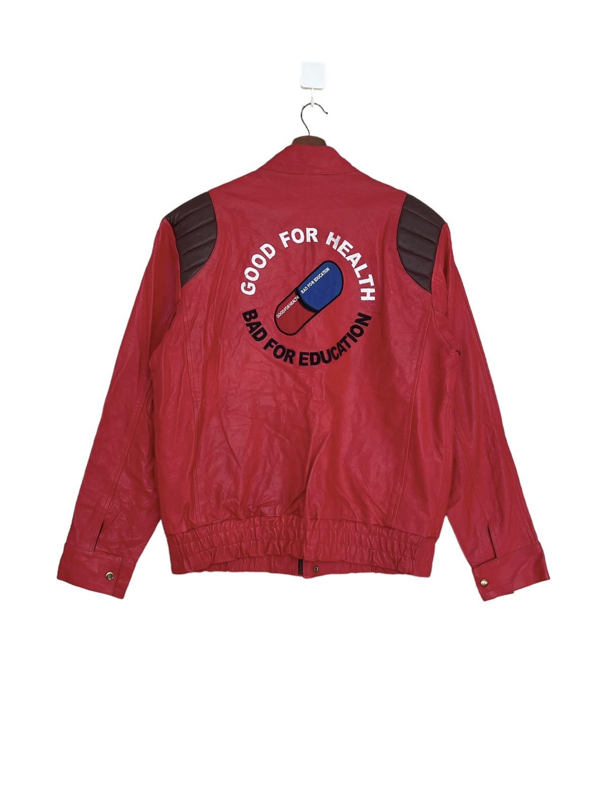Vintage Vintage Anime Akira Motorcycle Leather Jacket 1990s Size US XL / EU 56 / 4 - 2 Thumbnail