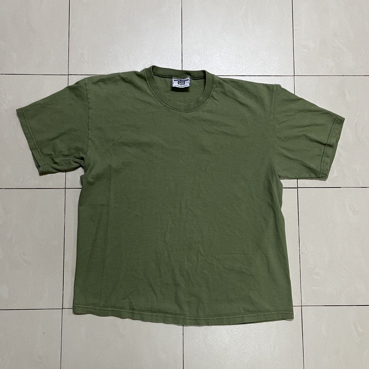 Lee × Vintage Vintage Lee Plain T Shirt Size US M / EU 48-50 / 2 - 2 Thumbnail