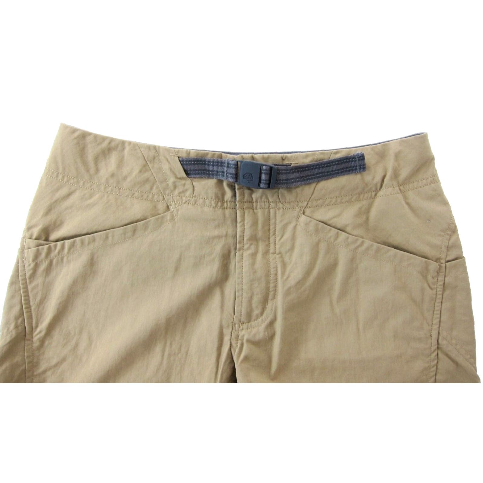 Mountain Hardwear Mountain Hardwear Nylon Beige Brown Pocket Hike Travel Chino Short Women 4 Size 27" / US 4 / IT 40 - 4 Thumbnail