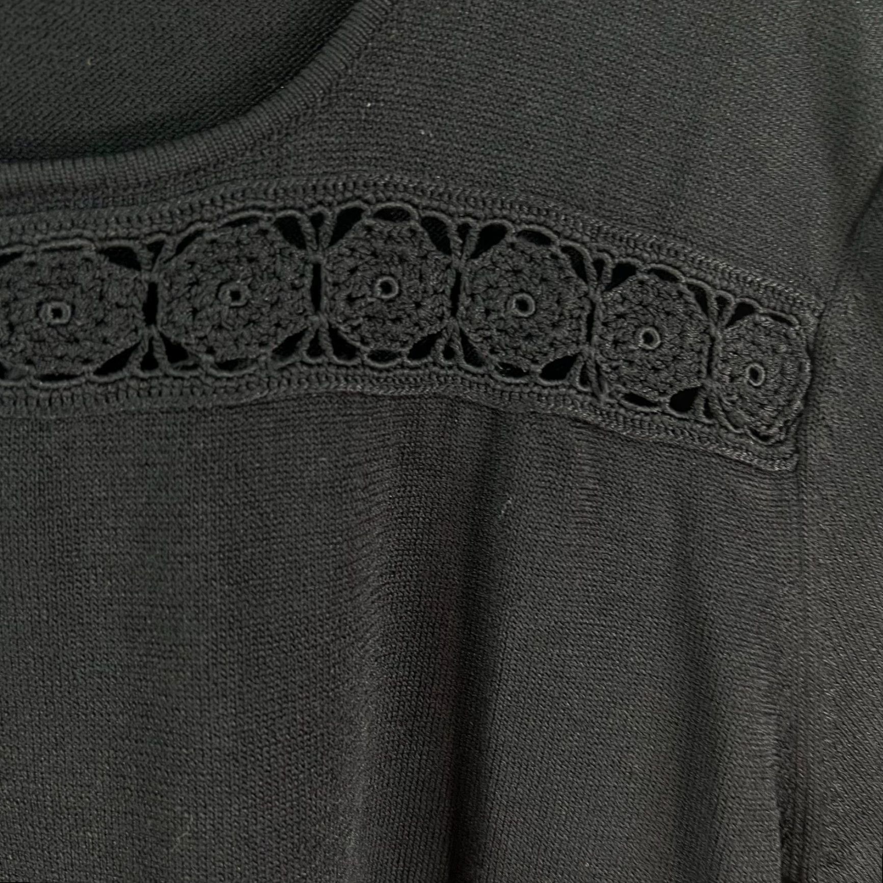 Vintage VINTAGE Southern Lady Womens T Shirt Black Round Neck Short Sleeve Pullover Size S - Womens Shirts Size S / US 4 / IT 40 - 3 Thumbnail