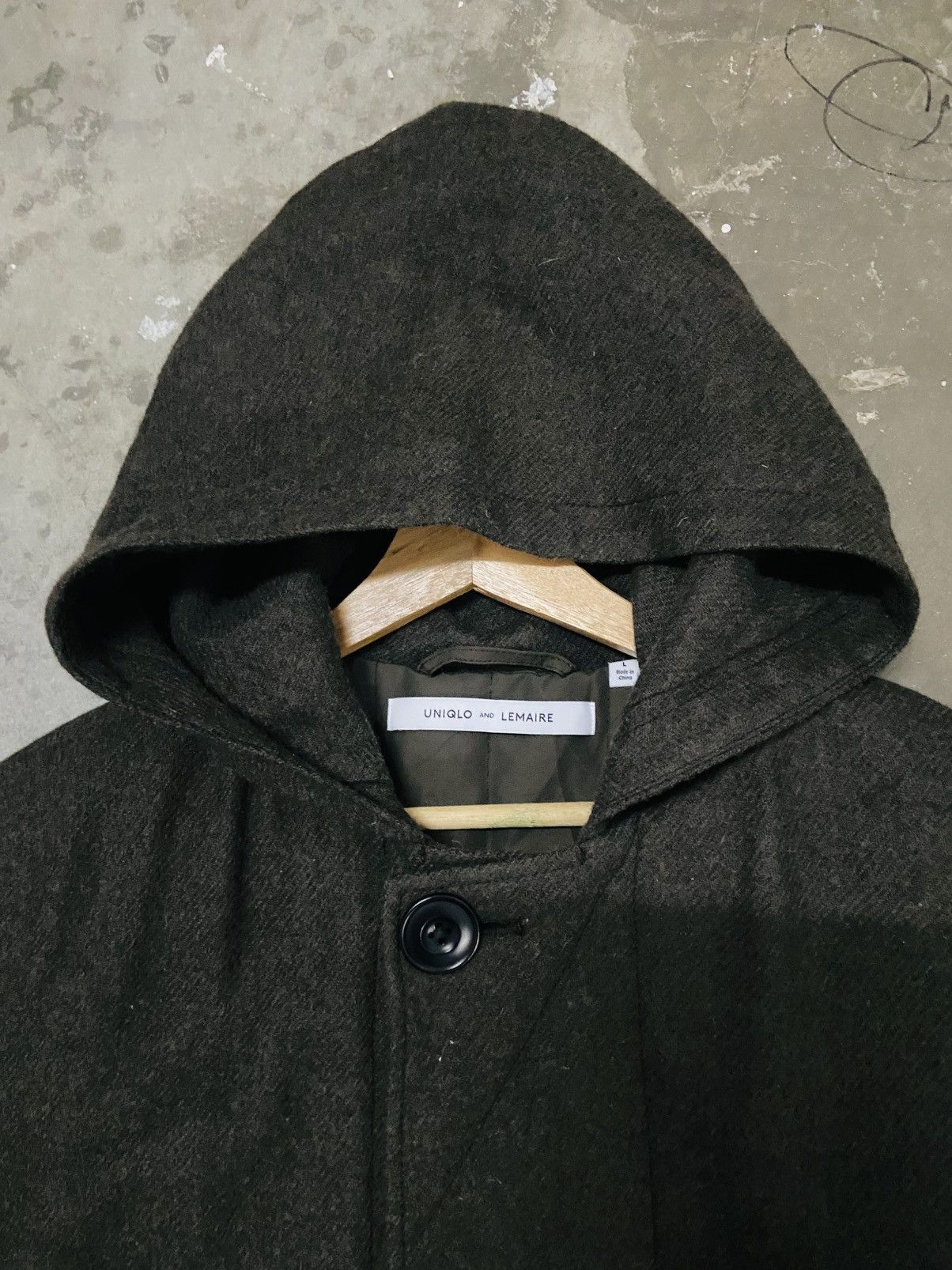 Lemaire × Uniqlo Uniqlo X Lemaire Hoodie Wool Jacket Size US L / EU 52-54 / 3 - 10 Thumbnail