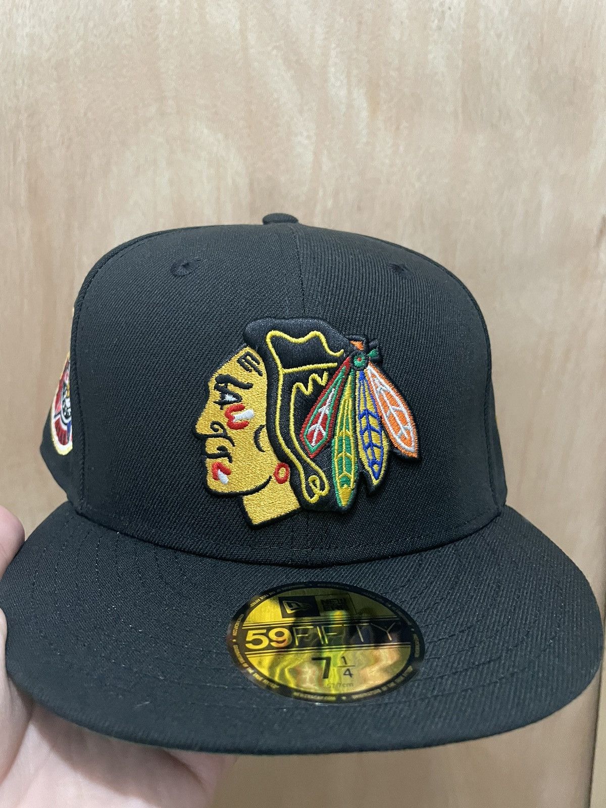New Era Topperz Chicago Blackhawks 1991 all star game size 7 1/4 Size ONE SIZE - 2 Thumbnail