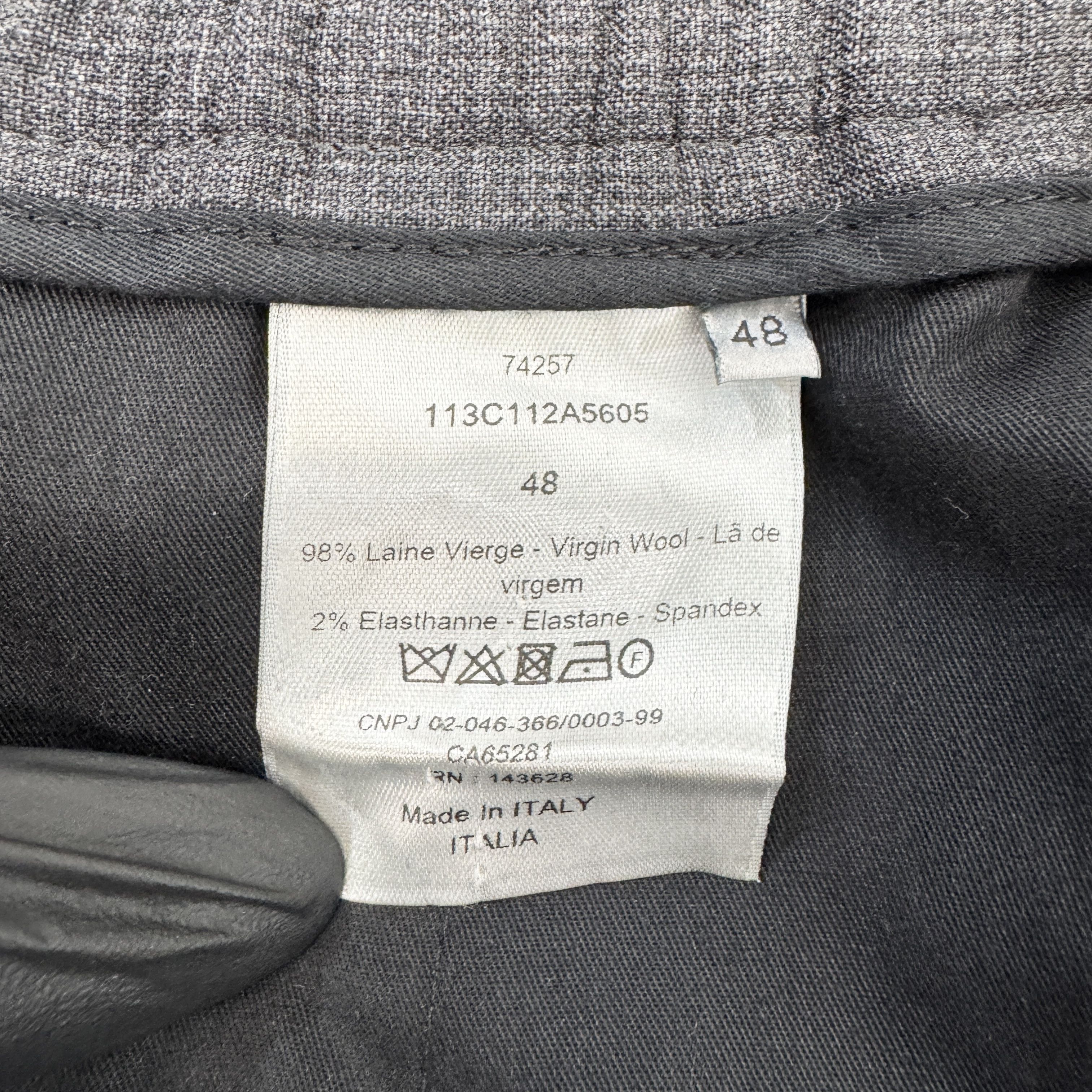 Dior Dior Homme Core Tailored Trousers In Grey £890 Size US 32 / EU 48 - 9 Thumbnail