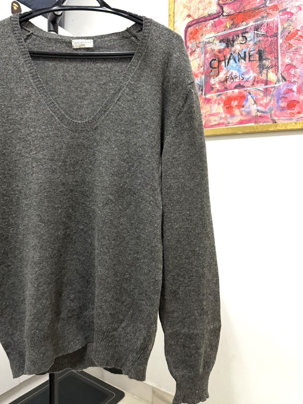 Dries Van Noten Vintage Dries Van Noten v-neck Long sleeves Size US S / EU 44-46 / 1 - 3 Thumbnail