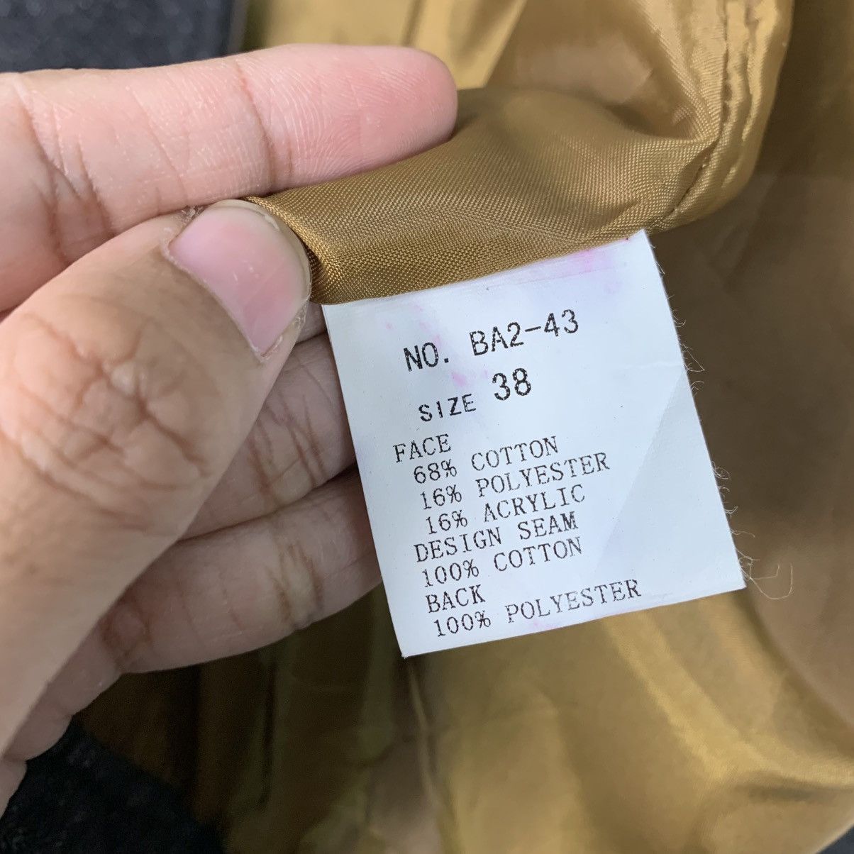Japanese Brand Japanese Brand C.Brumes Herringbone Jacket Size US S / EU 44-46 / 1 - 17 Thumbnail