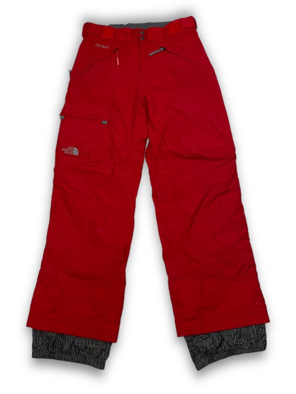 image of 90's Vintage The North Face X Honda Red Ski Shell Pants M507, Men's (Size 33)