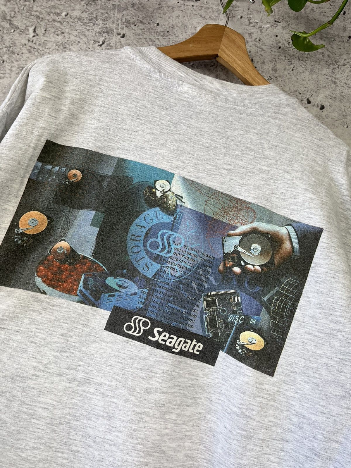 Hanes × Vintage Vintage Seagate technology t-shirt (K) Size US XL / EU 56 / 4 - 1 Thumbnail