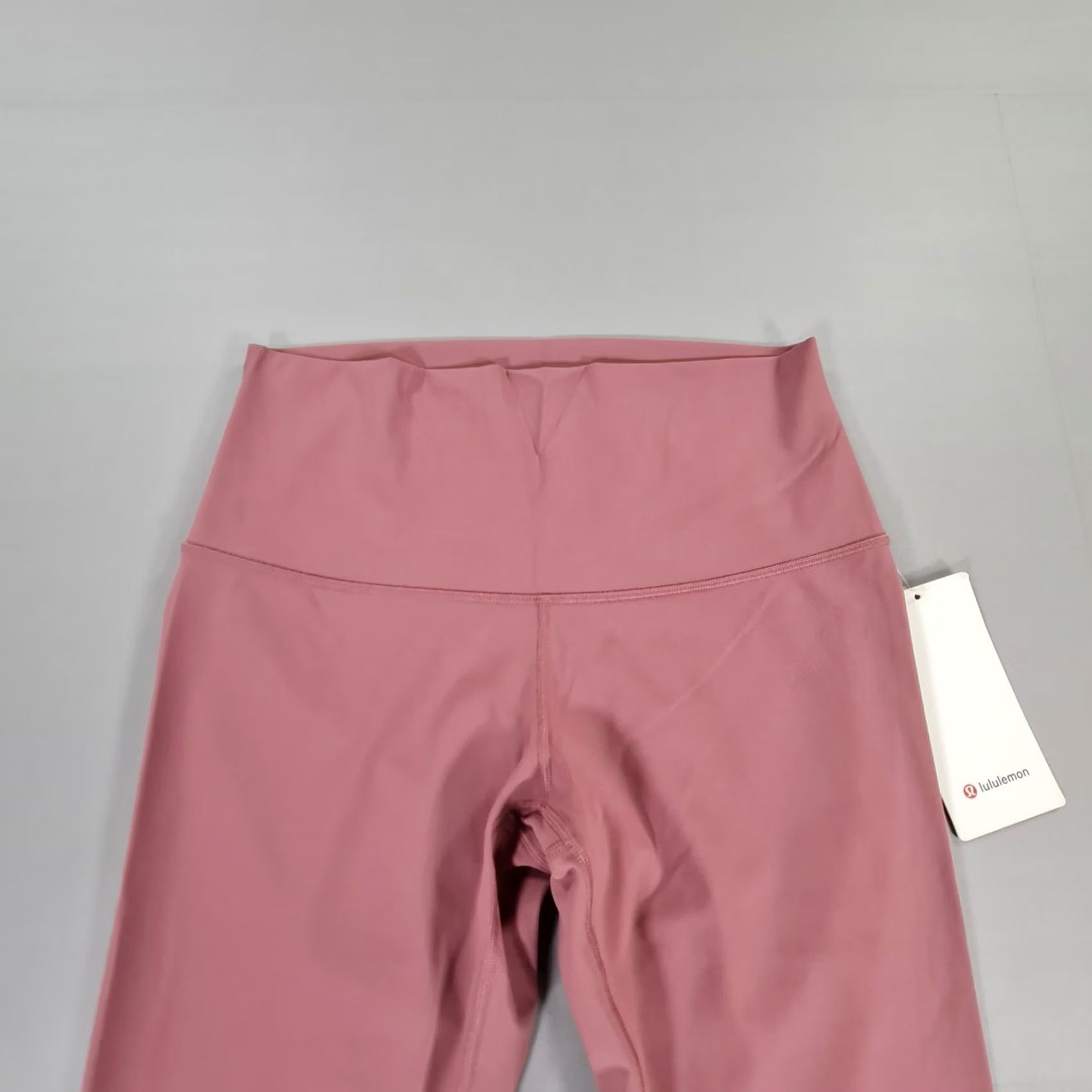 Lululemon VINTAGE Lululemon Womens Leggings Pink 14 UK Wunder Under Crop High-Rise 24'' Zip Pocket Womens Size 36" / US 14 / IT 50 - 5 Thumbnail