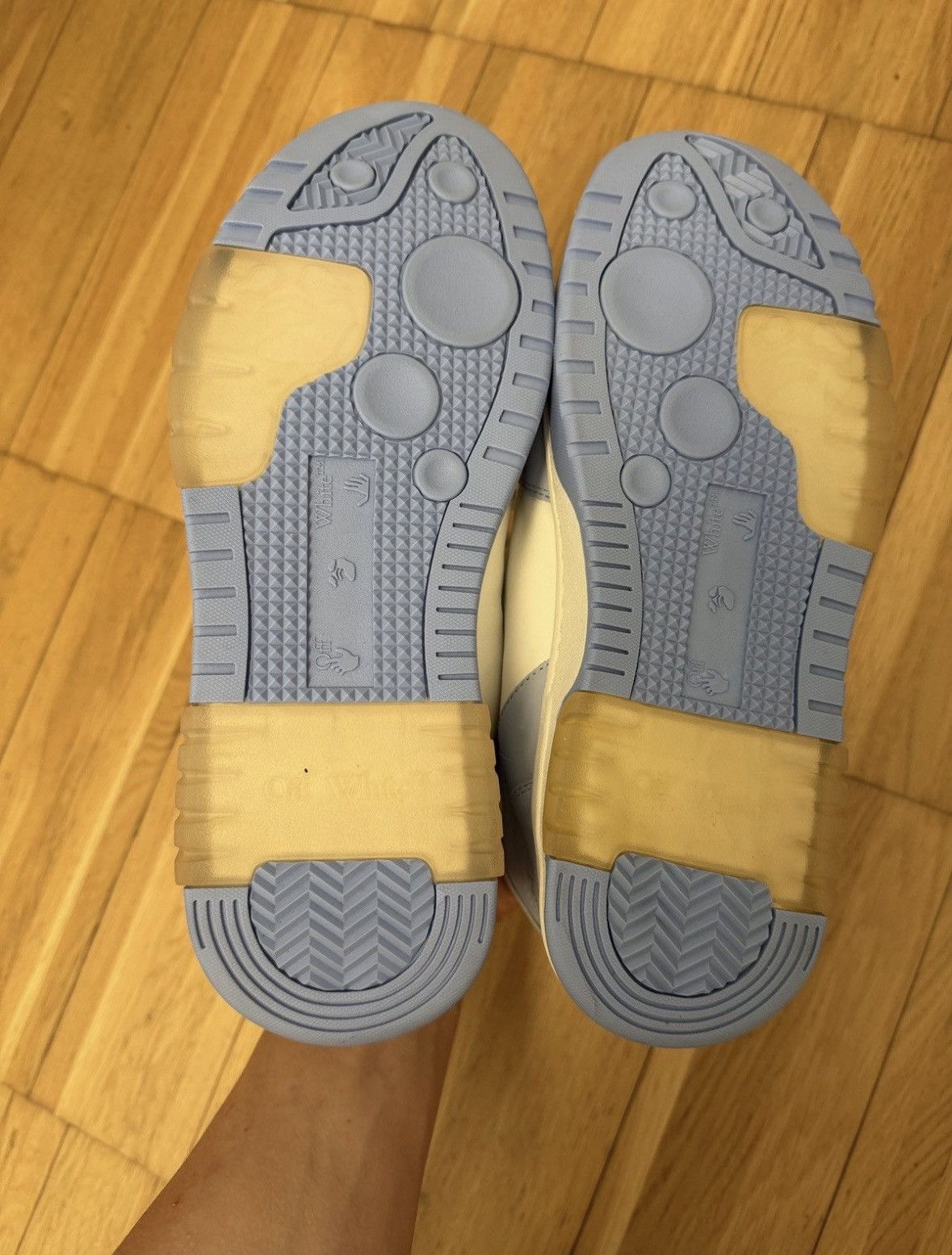Off-White Off White Out of Office Low 'Light Blue' | SOLID CONDITION Size US 10.5 / EU 43-44 - 6 Thumbnail