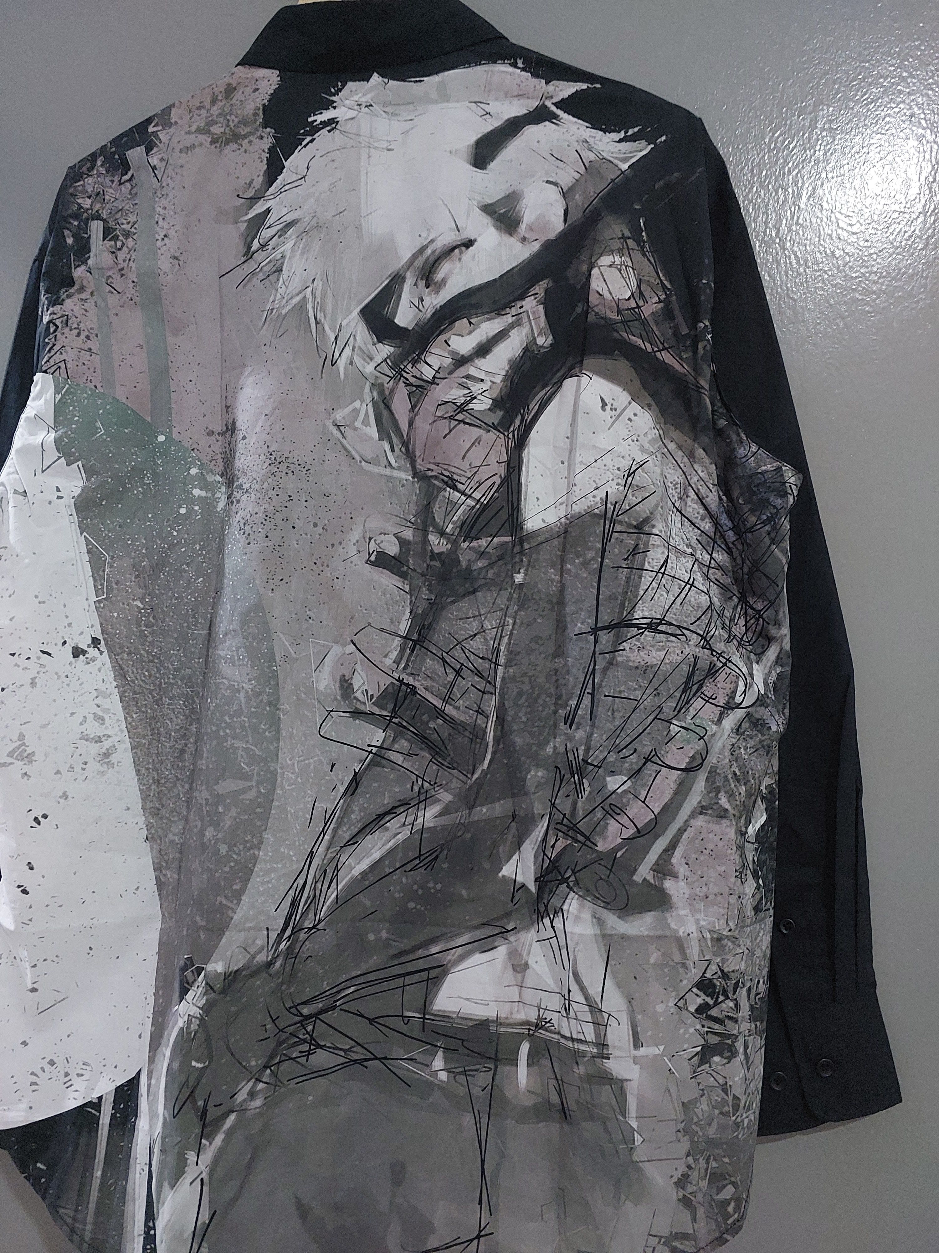 Anime VERY RARE TOKYO GHOUL FULL PRINT LONG SLEEVE SHIRT Size US M / EU 48-50 / 2 - 12 Thumbnail