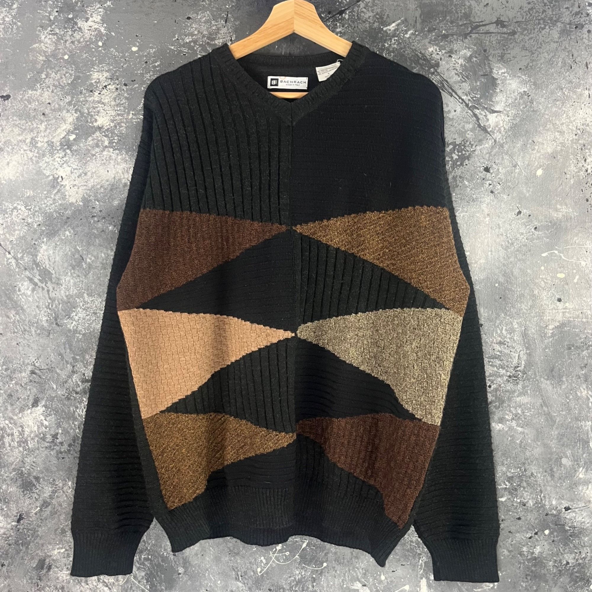 Vintage 90’s Geometric shape sweater