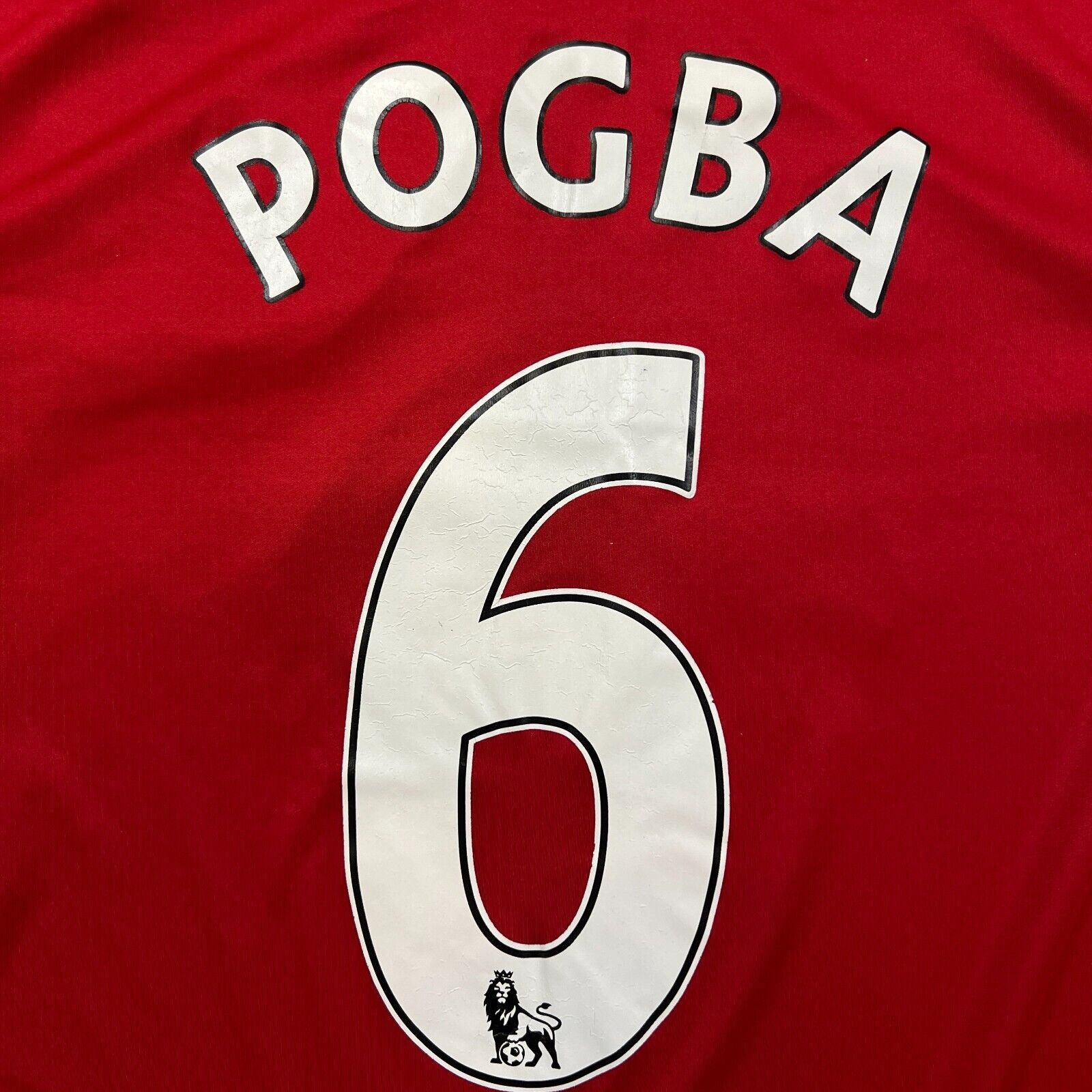 Adidas 2016 Adidas Manchester United Paul Pogba Soccer Jersey Shirt Size US XL / EU 56 / 4 - 2 Thumbnail