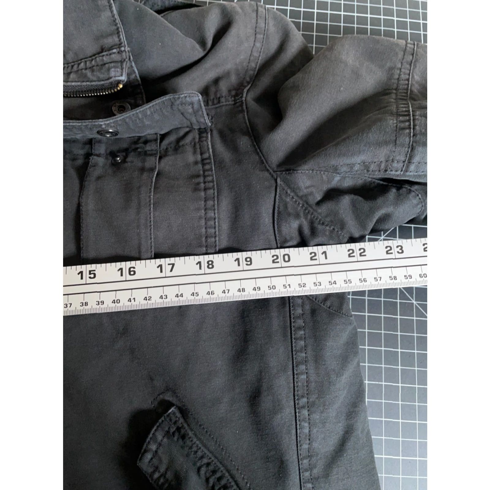 Levi's Levi's Sherpa Lined Black Military Jacket Men's Large Zip Up Coat Size US L / EU 52-54 / 3 - 5 Thumbnail