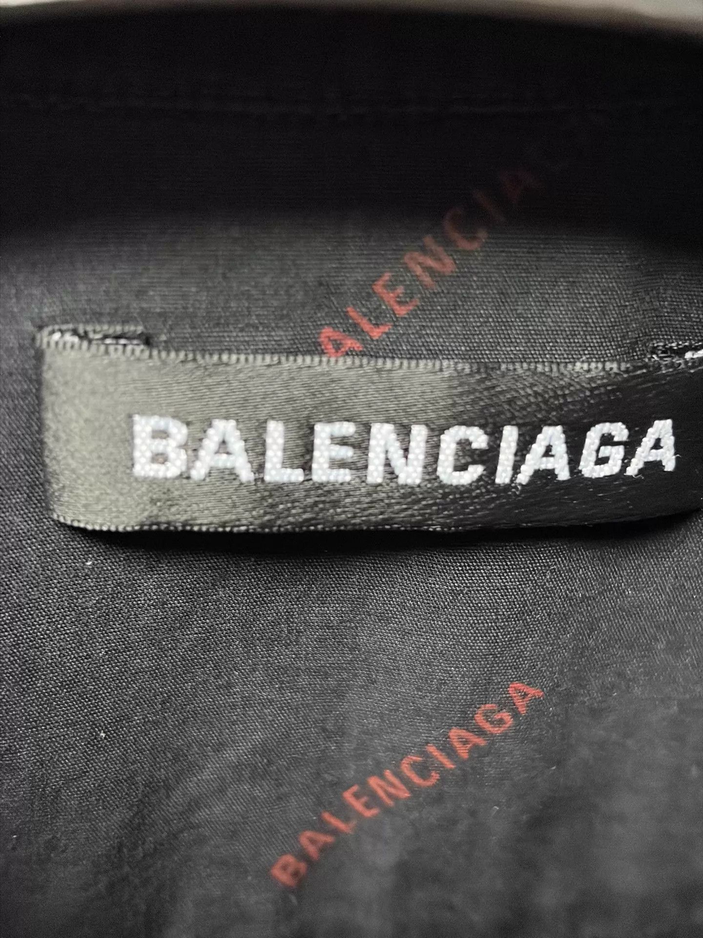 Balenciaga Balenciaga弹幕 Long Sleeve Shirt 37 Italy Size US XS / EU 42 / 0 - 3 Thumbnail