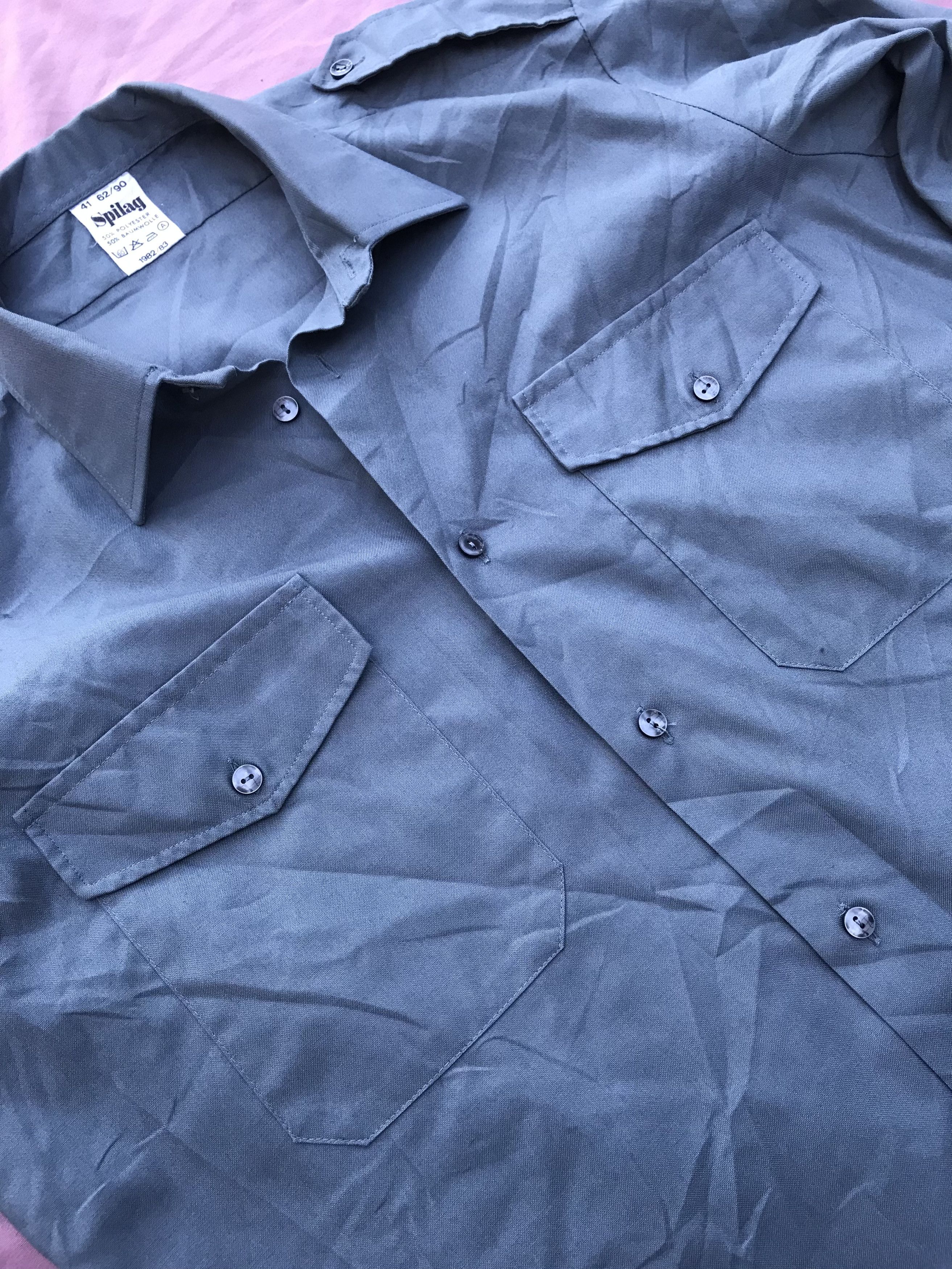 Other Selvedge cotton swiss army tuck-in button up Size US M / EU 48-50 / 2 - 6 Thumbnail