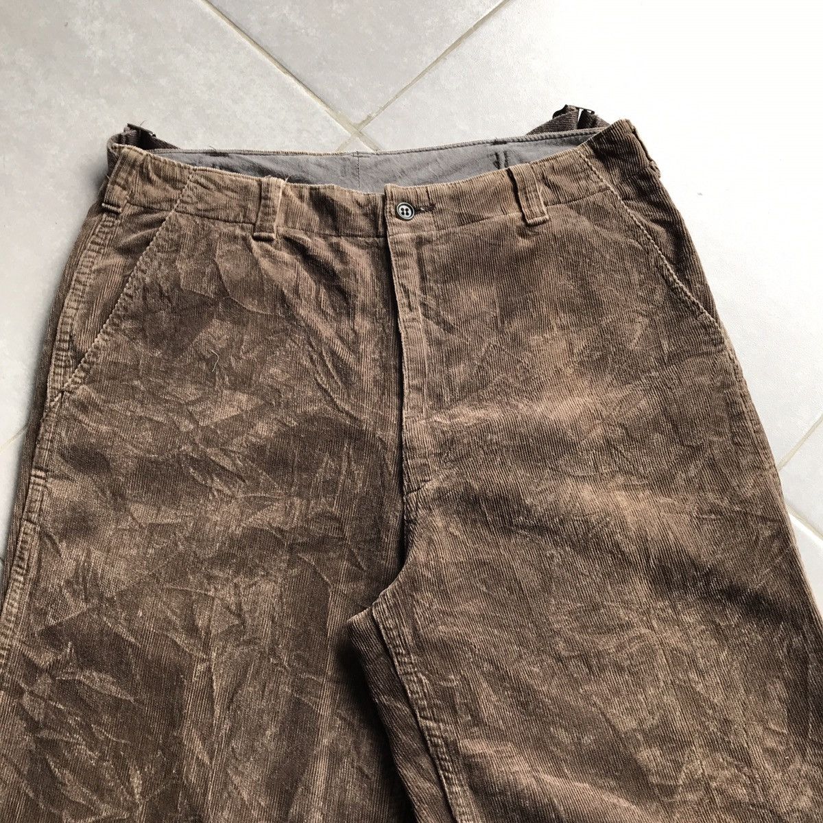 Issey miyake Denim corduroy Pant