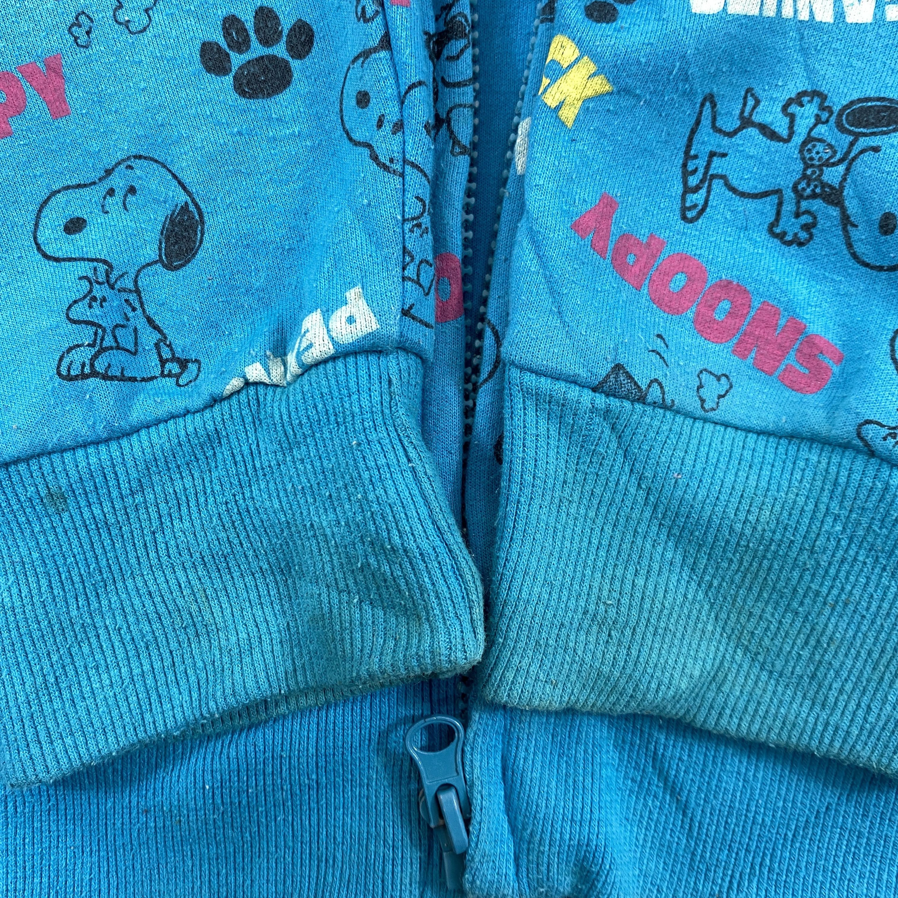Japanese Brand Vintage Snoopy Peanuts Full Print Hoodie Sweatshirt - J207 Size US S / EU 44-46 / 1 - 10 Thumbnail