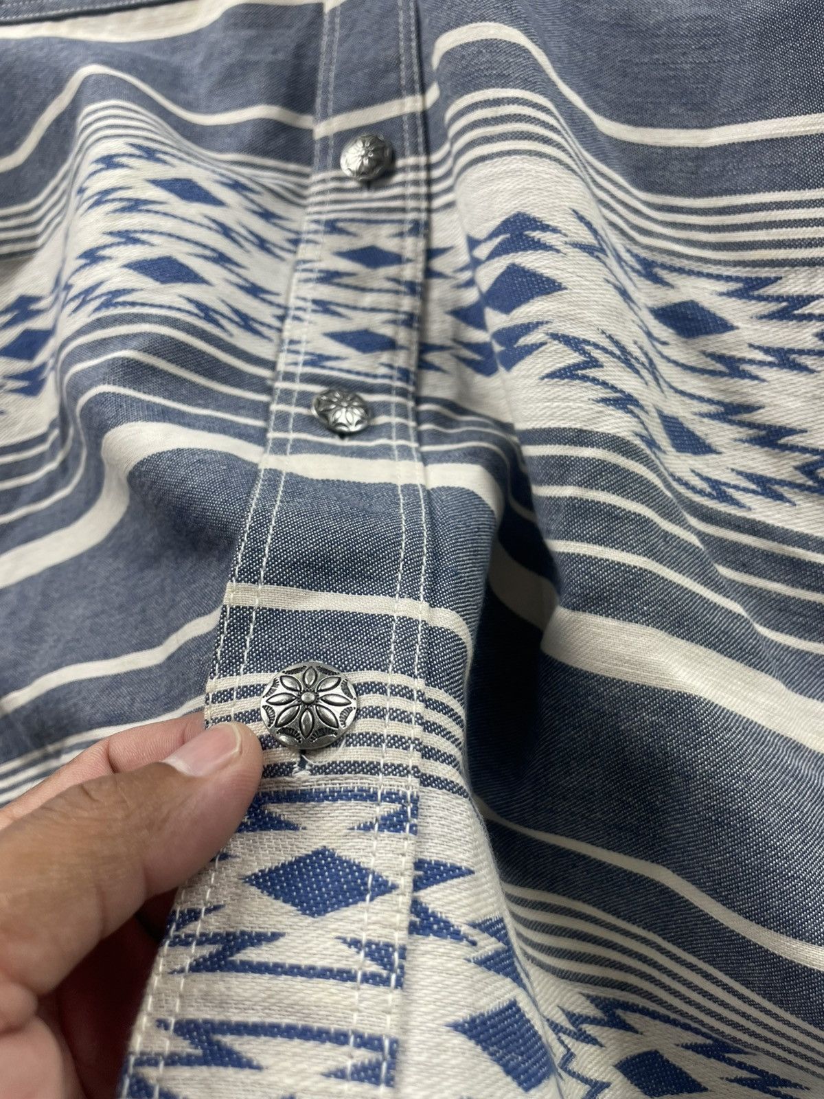 Indian Motorcycle Indian Motorcycle x Toyo Enterprise Jacquard Border Hooded Size US L / EU 52-54 / 3 - 6 Thumbnail