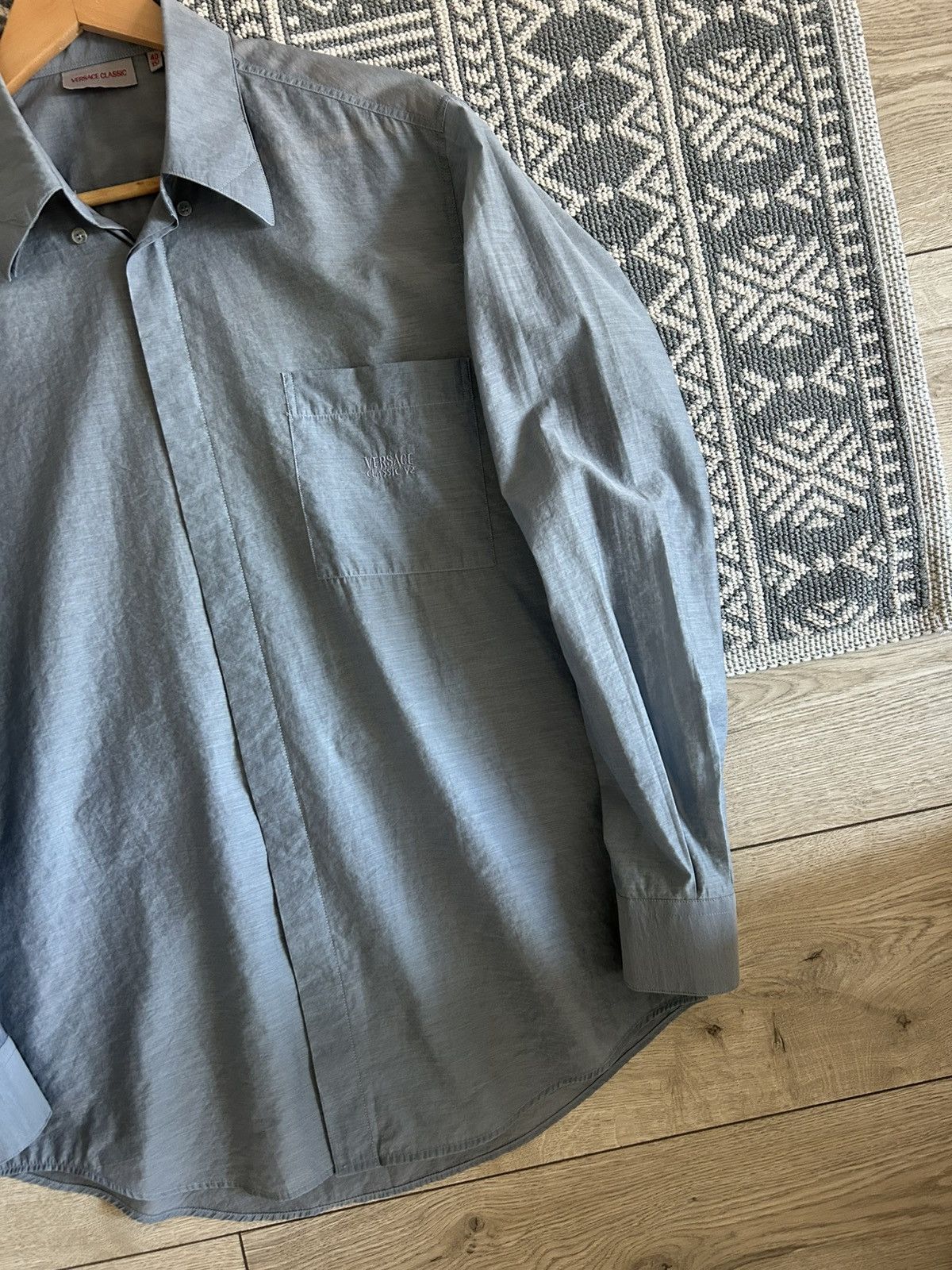 Versace Versace Classic V2 man's shirt with Logo size 40 Size US M / EU 48-50 / 2 - 6 Thumbnail