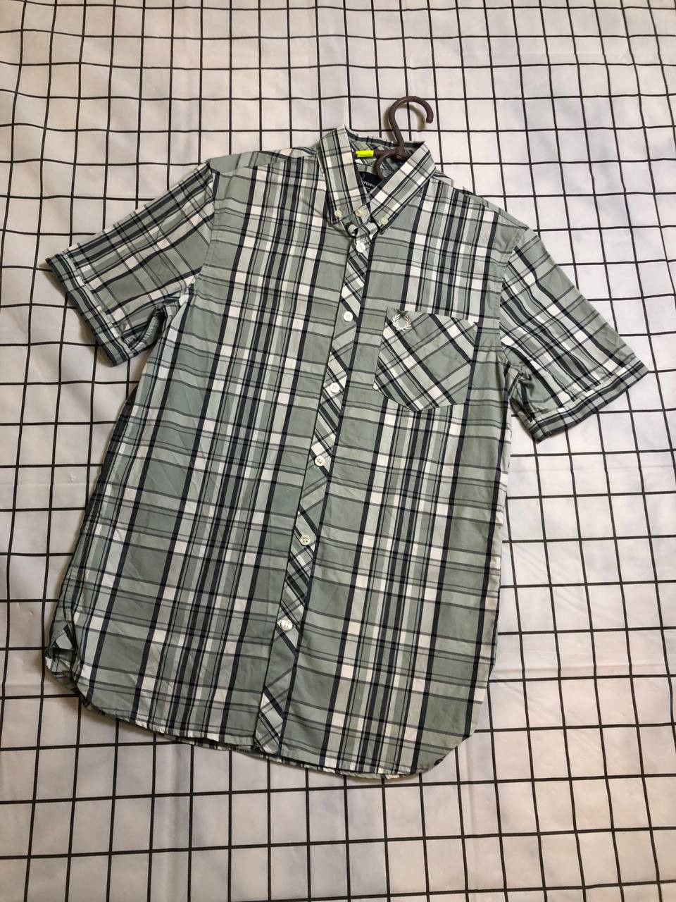 Fred Perry Fred Perry Mens Long Sleeve Plaid Shirt Size US S / EU 44-46 / 1 - 1 Thumbnail