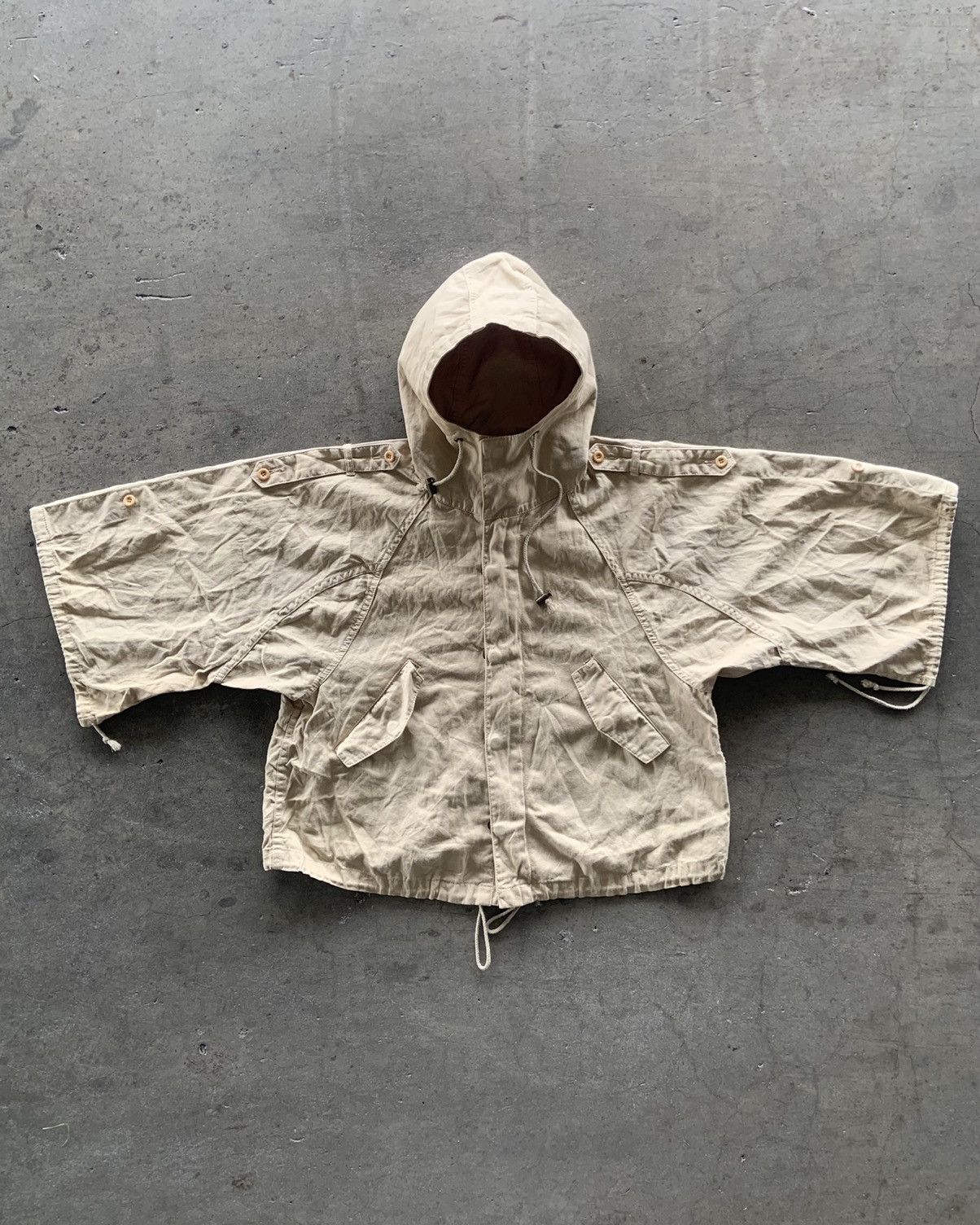 If Six Was Nine × Japanese Brand × Le Grande Bleu (L.G.B.) 1990s Mighty Women Military Unique Jacket Made In Japan Size US M / EU 48-50 / 2 - 2 Thumbnail