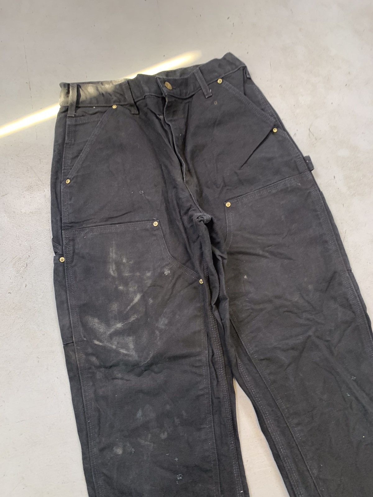 Carhartt Rare vintage carhartt thrashed double knee Size US 31 - 3 Thumbnail