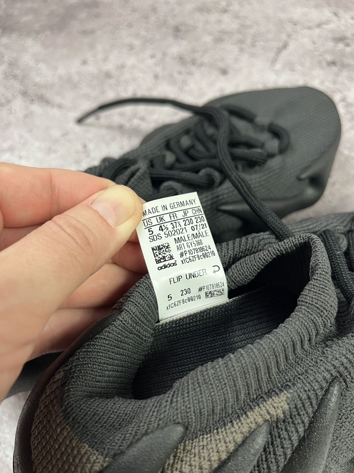 Adidas × Kanye West Adidas Yeezy Knit Runner Black Sneakers Women EU37 Techwear Size US 7.5 / IT 37.5 - 9 Thumbnail