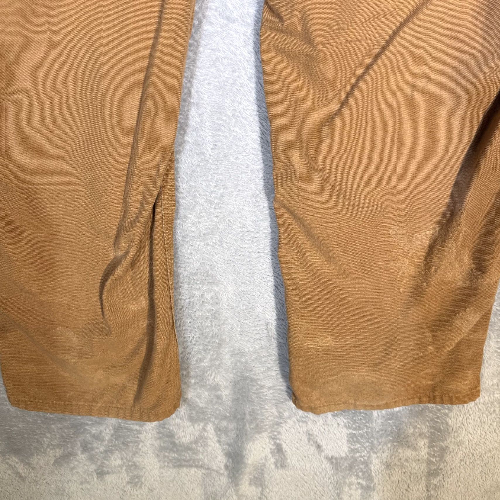 Carhartt Carhartt Pants Mens 40x32 Brown Dungaree Fit Canvas Workwear Utility Size US 40 / EU 56 - 4 Thumbnail