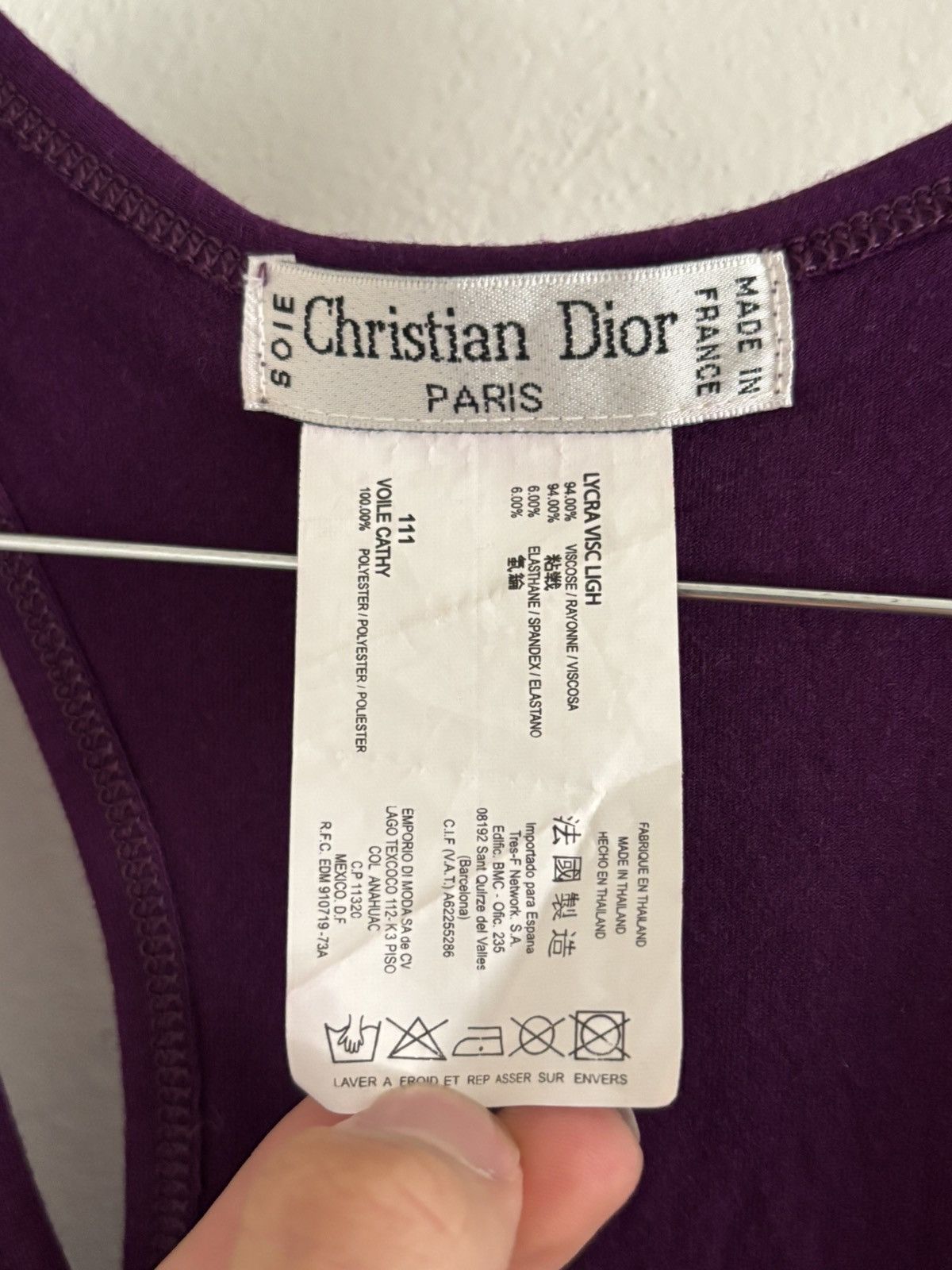 Dior Dior tank top SHINY LOGO Size S / US 4 / IT 40 - 8 Thumbnail