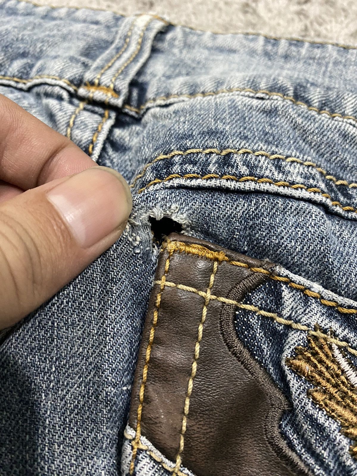 Japanese Brand Hiromichi Nakano Flared Jeans Denim Size US 30 / EU 46 - 6 Thumbnail