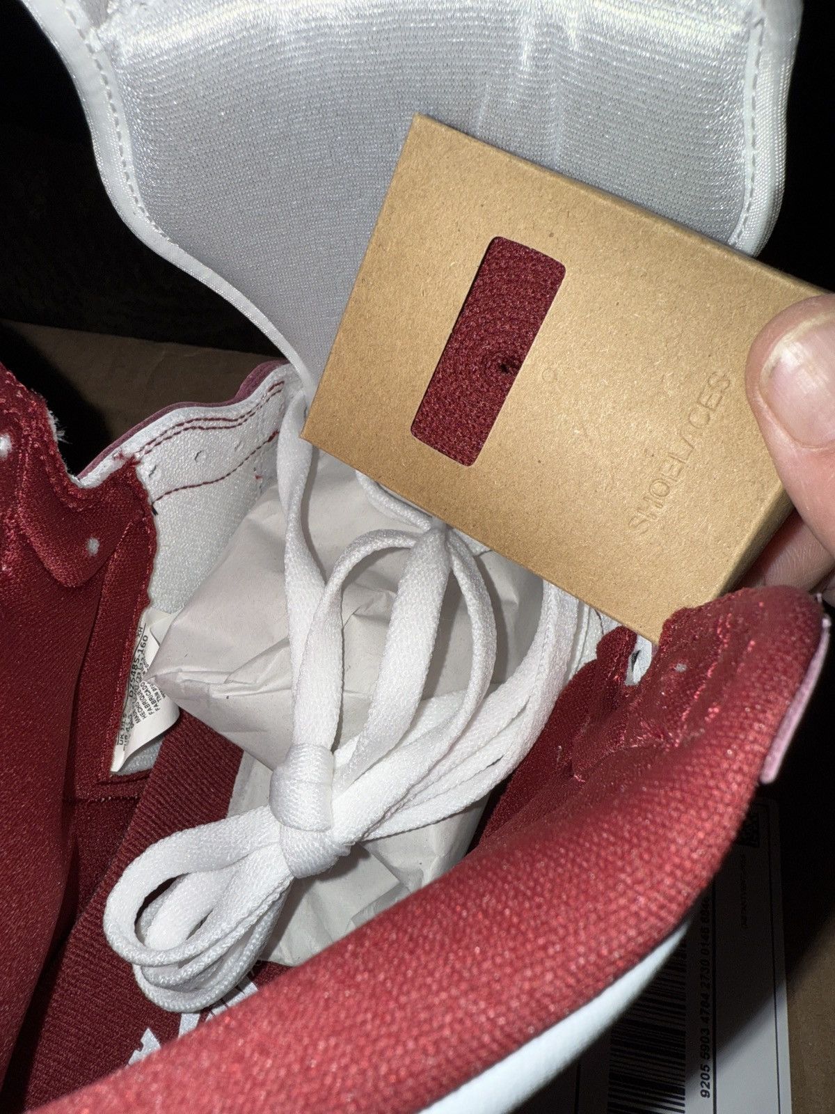 Jordan Brand Nike Air Jordan Retro 1 Artisanal Team Red NEW w/Xtra laces! Size US 11.5 / EU 44-45 - 16 Thumbnail