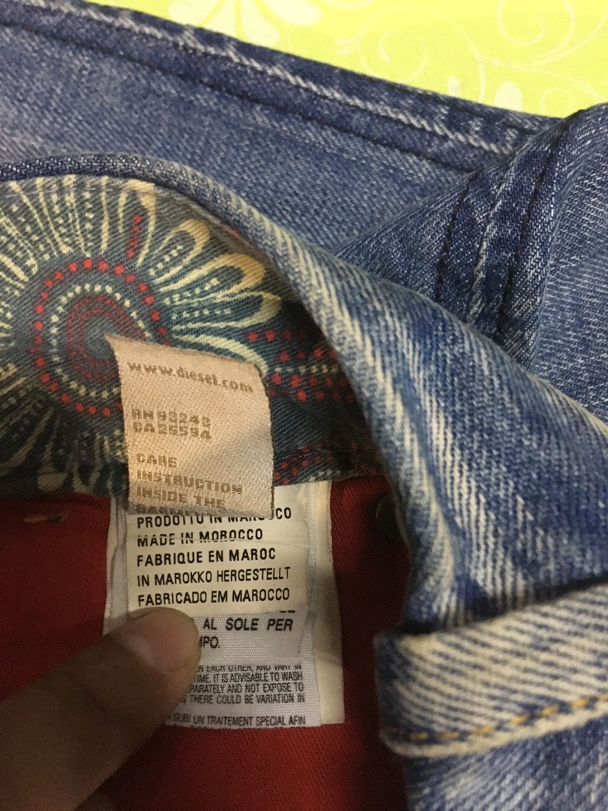 Diesel × Vintage Diesel wonnha Size 33" - 10 Thumbnail