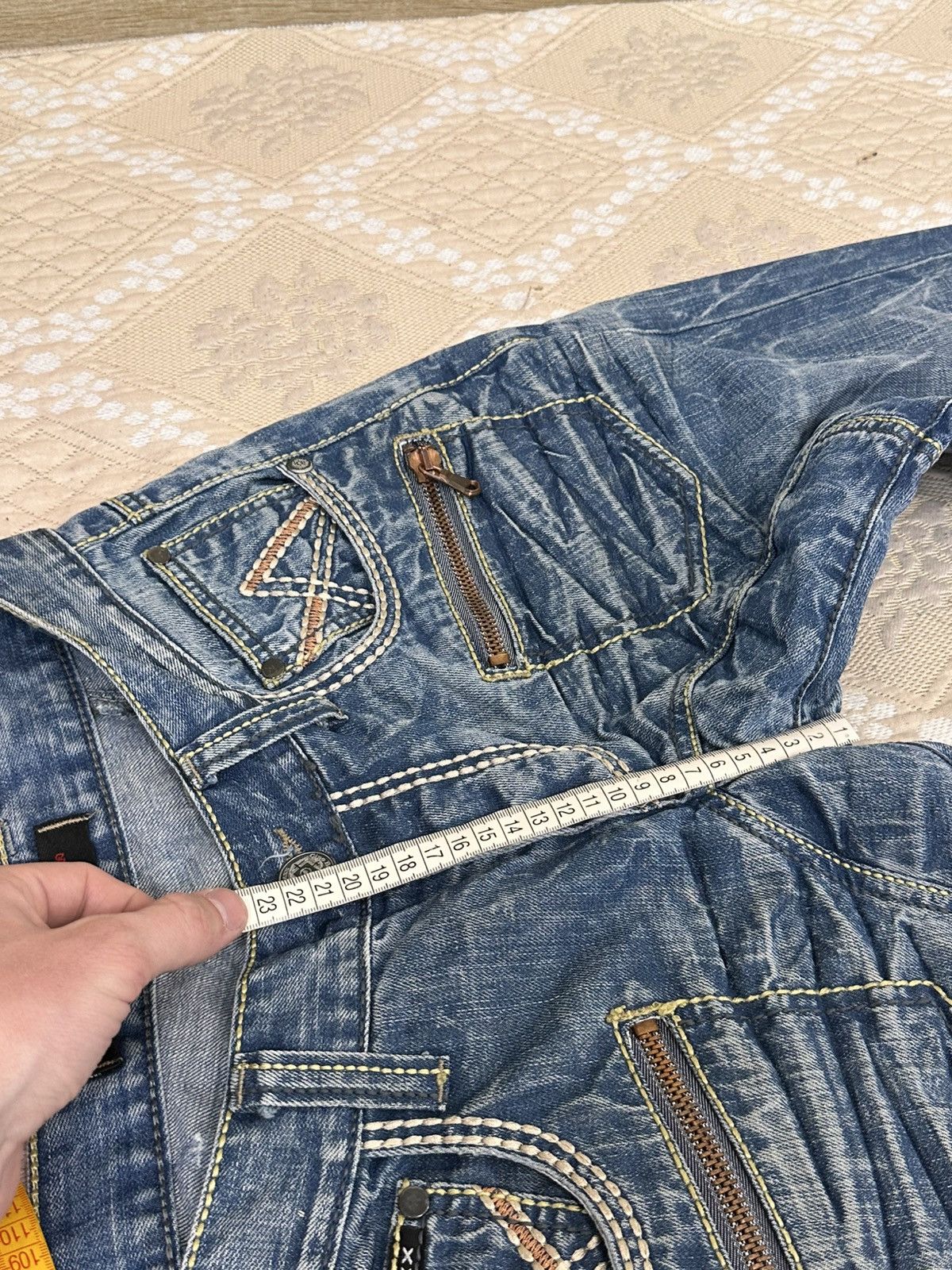 Le Grande Bleu (L.G.B.) 🔥 Cipo Baxx Crazy Y2K Jeans Denim LGB If Six Was Nine Japan Size US 29 - 9 Thumbnail