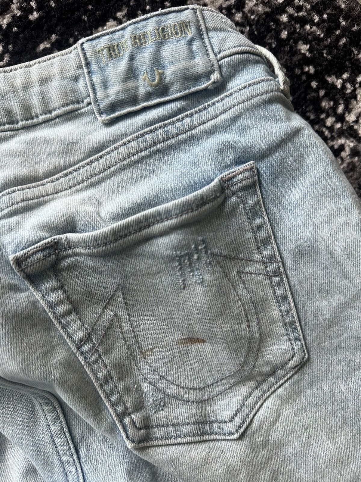True Religion Extreme Distressed True Religion Jeans Size 26" / US 2 / IT 38 - 4 Thumbnail