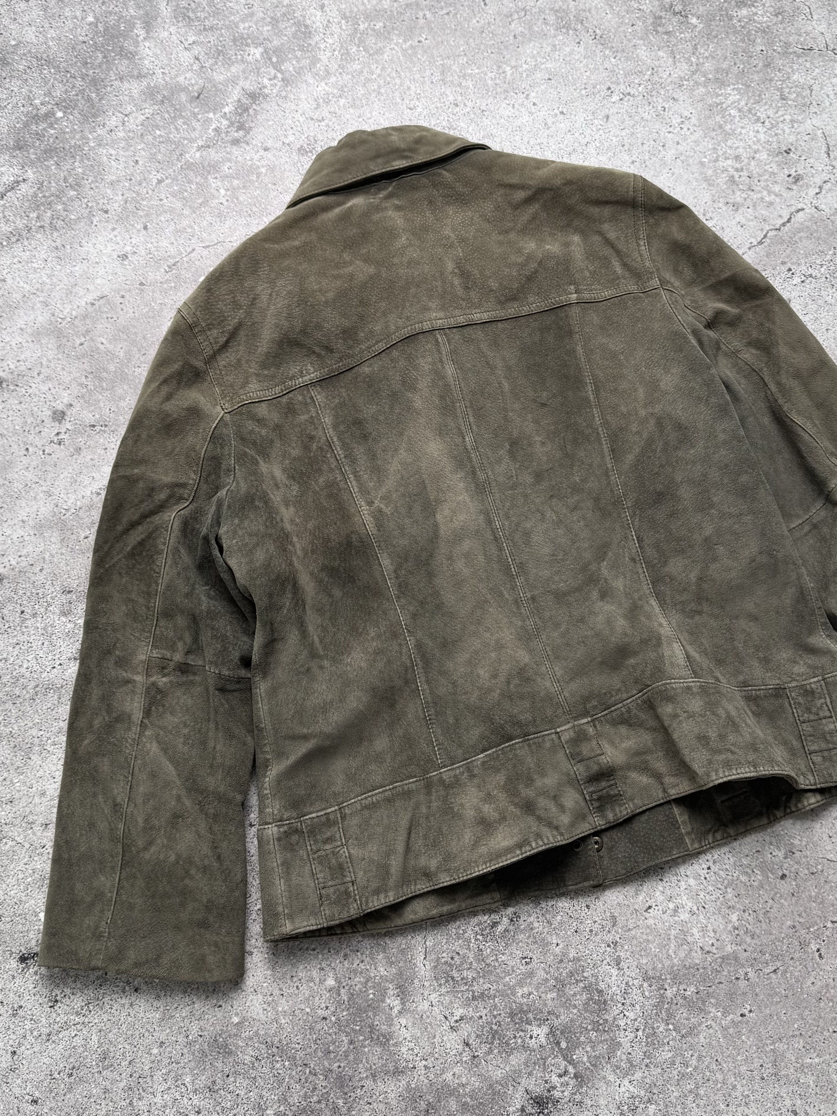 Vintage Vintage Leather Jacket With Pockets C5(V410) Size L / US 10 / IT 46 - 8 Thumbnail