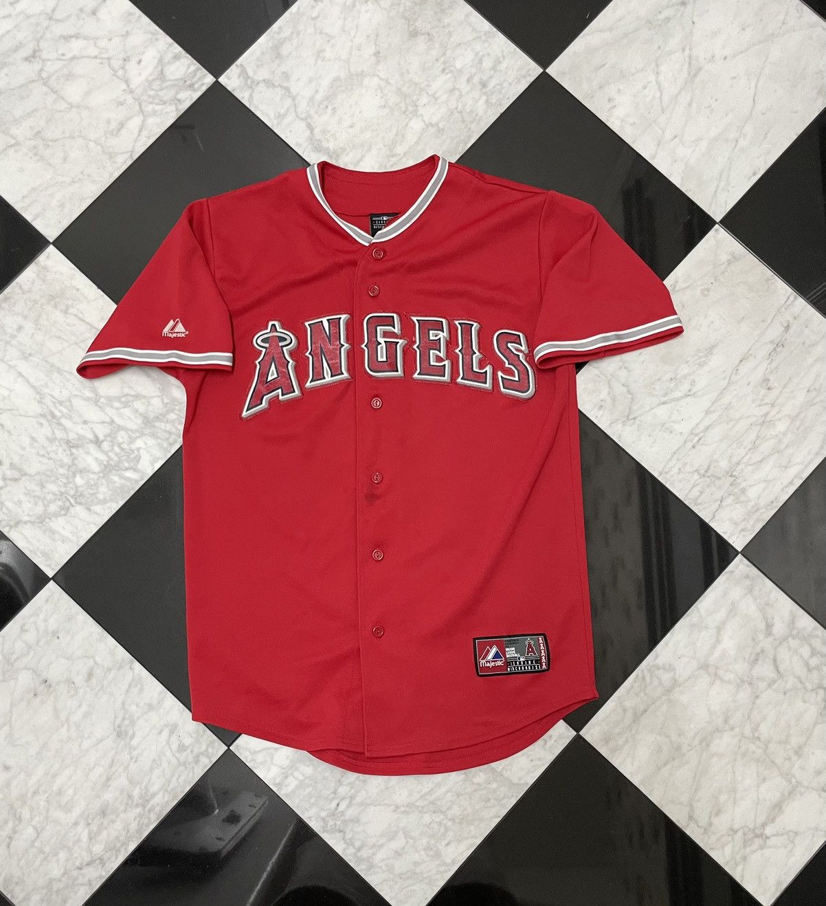 Majestic 🔥 Vintage Angels Jersey size M Size US M / EU 48-50 / 2 - 1 Thumbnail