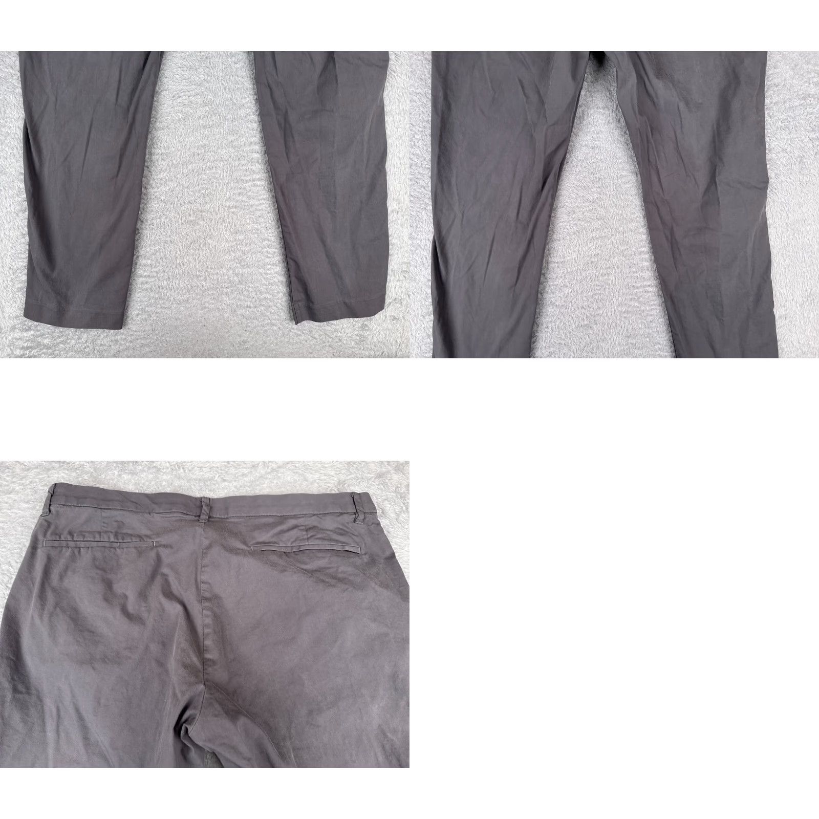 Bonobos Bonobos Men 38 Gray Straight Leg Pants Nylon Cotton Blend Pockets 38x32 Slimming Activewear Khakis Size US 38 / EU 54 - 10 Thumbnail