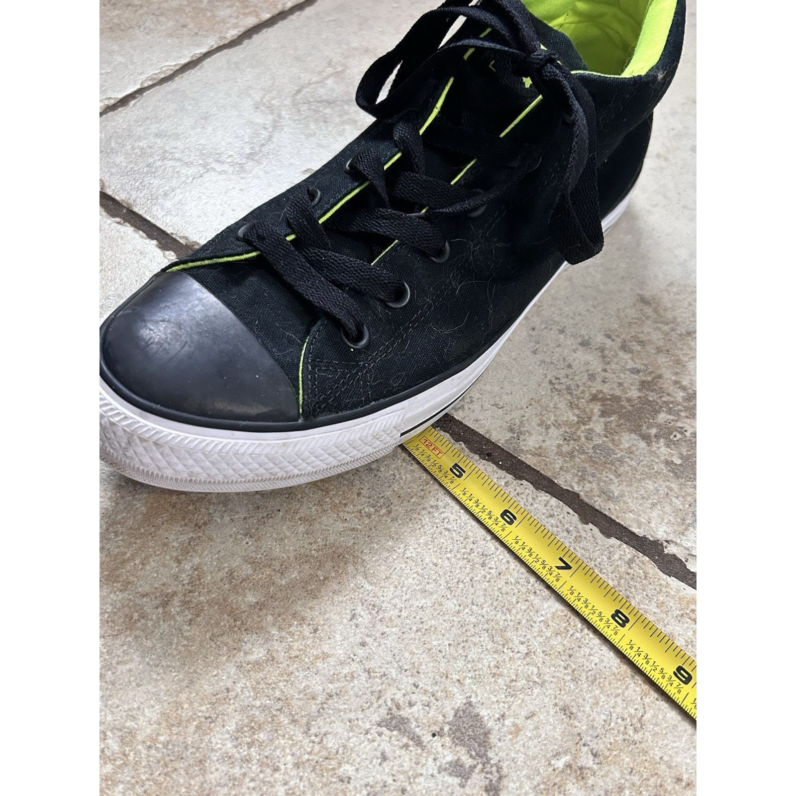 Converse converse high tops Men 9.5 Black And Green Style 154881F Size US 9.5 / EU 42-43 - 8 Thumbnail