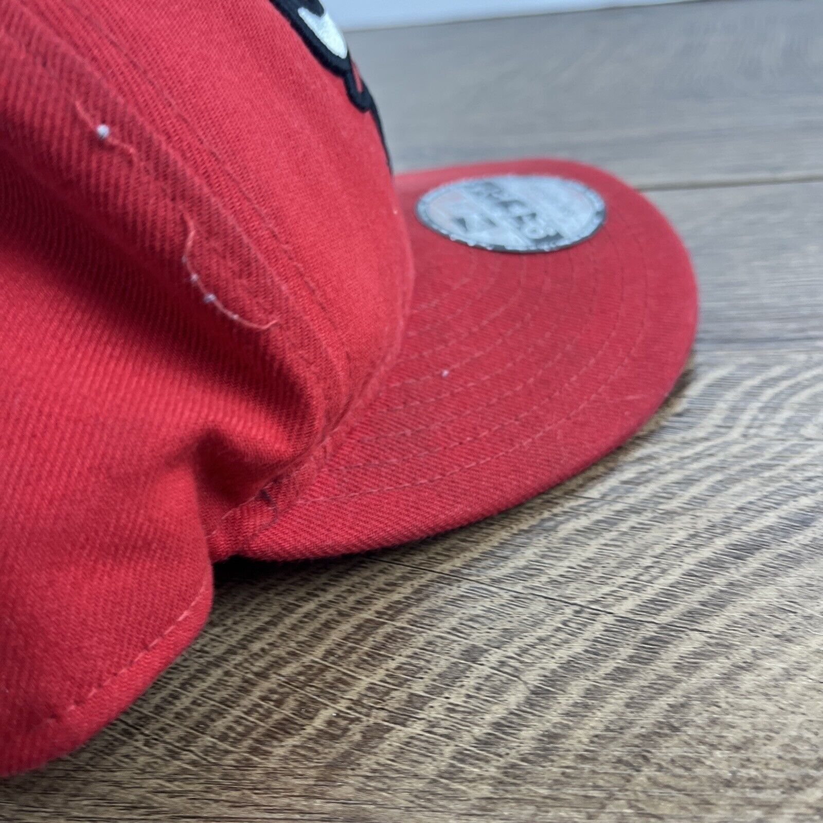 New Era Chicago Bulls Snapback Hat New Era 9FIFTY Red Hat Adjustable Size ONE SIZE - 12 Thumbnail
